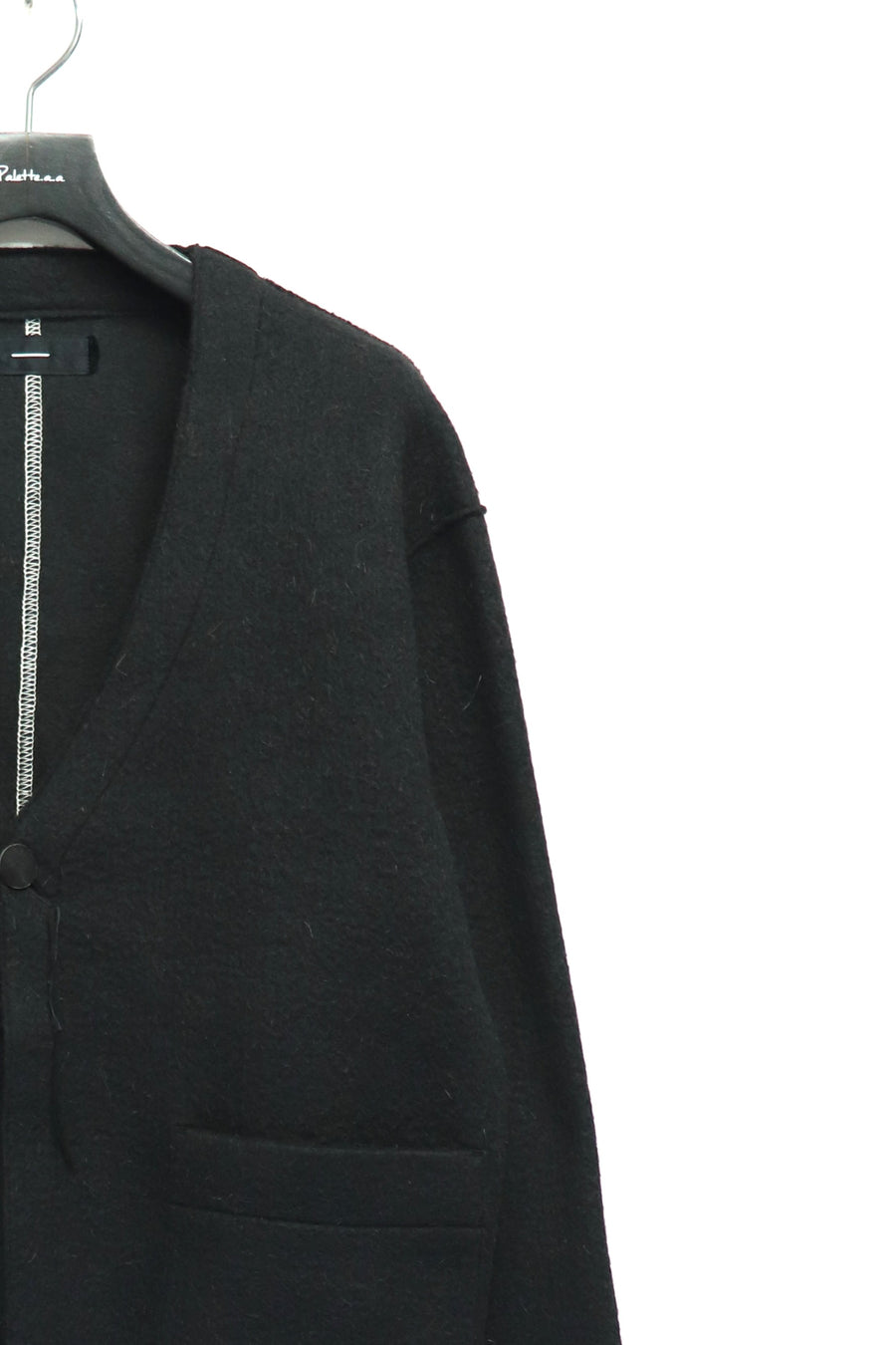 ［ー］MINUS  2025aw Cut Off 1B Cardigan(BLACK)