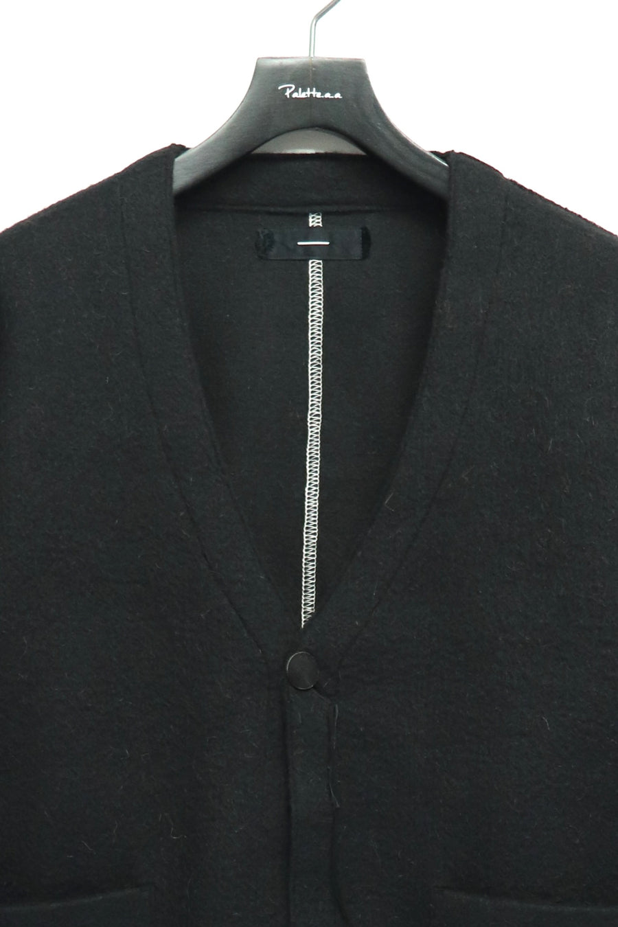 ［ー］MINUS  2025aw Cut Off 1B Cardigan(BLACK)