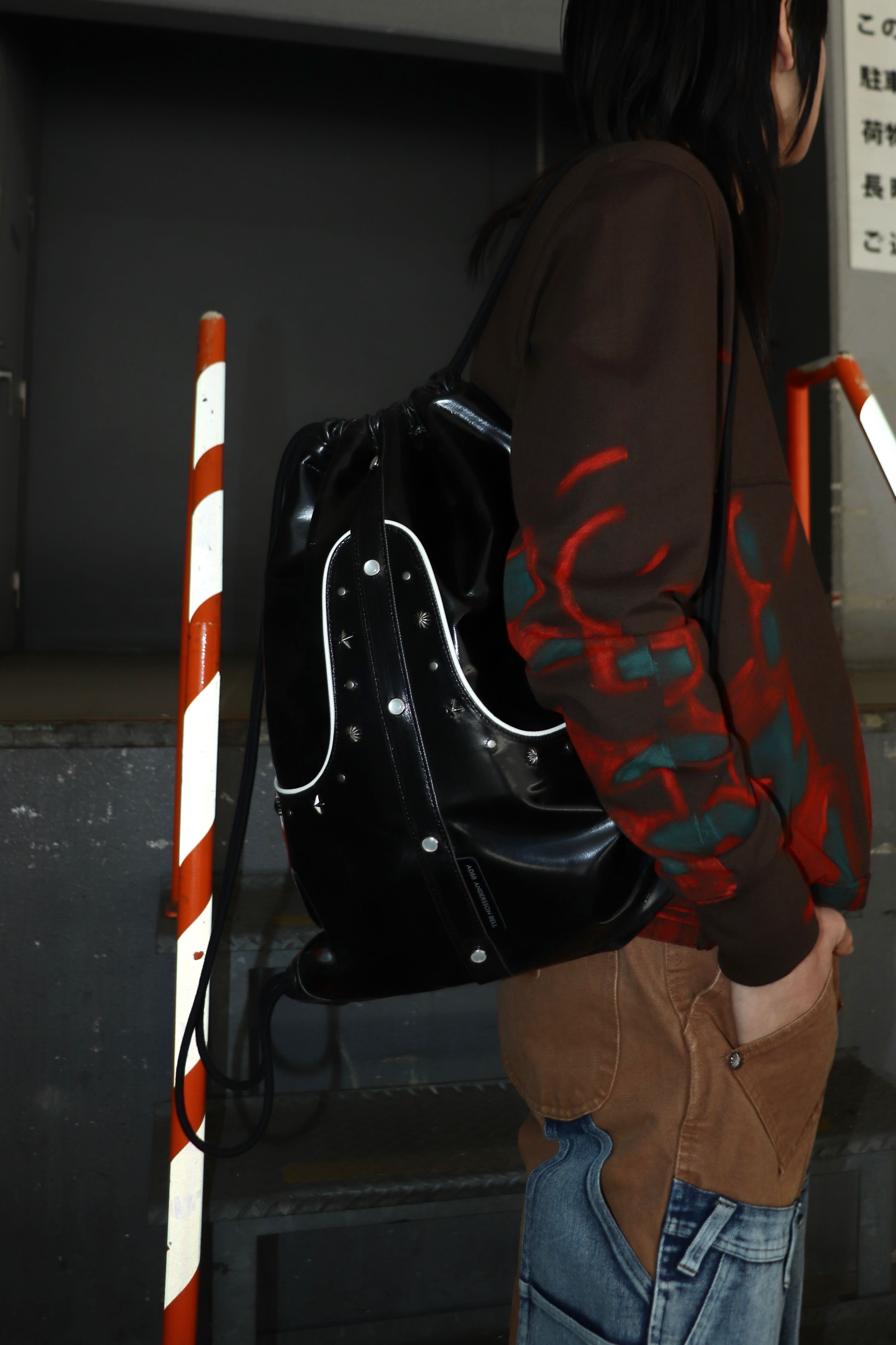ANDERSSON BELL DRAWSTRING BAG 値下げ可能 ANDERSSON BELL(アンダースンベル)のWESTERN DRAWSTRING BAG BLACKの