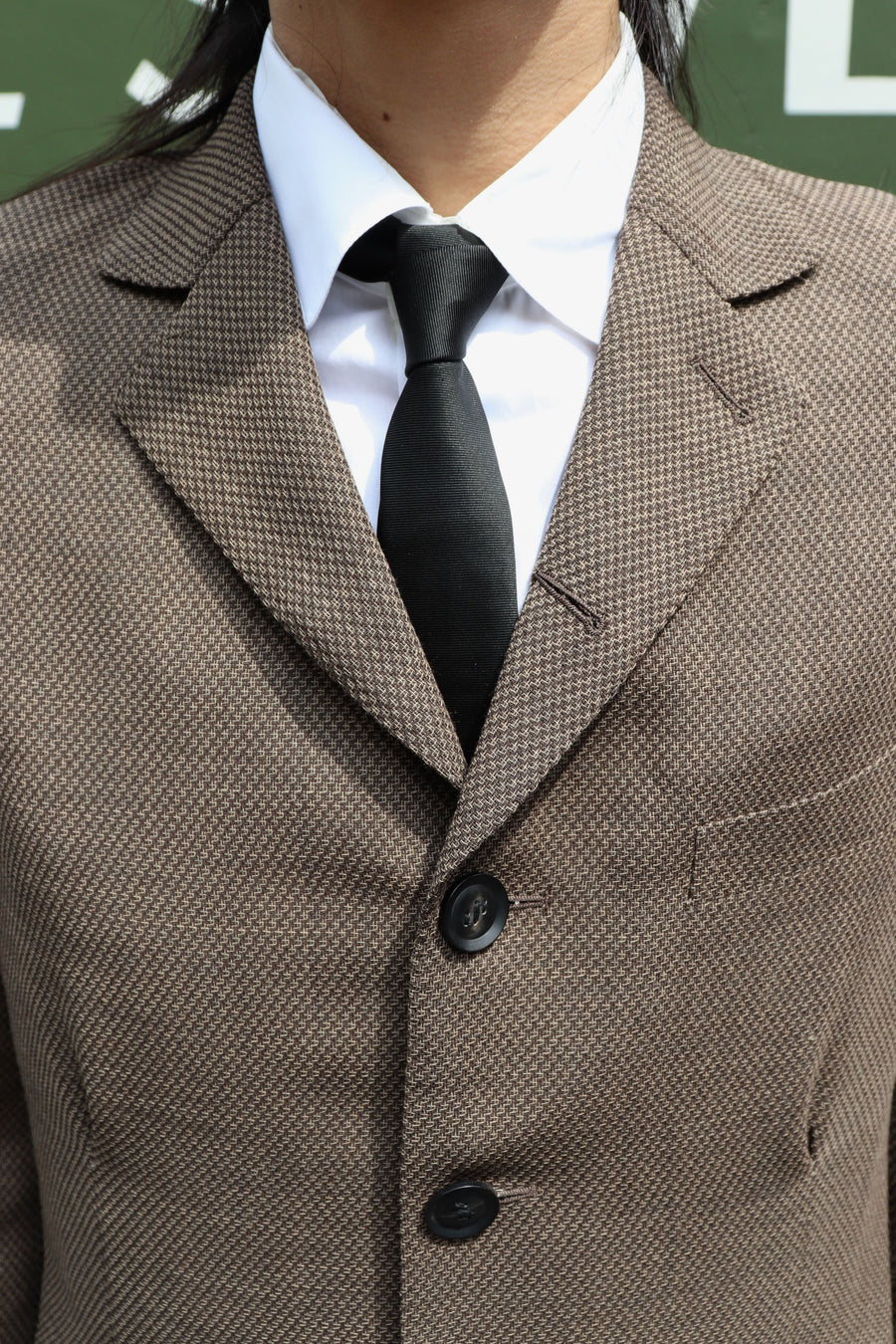 SOSHIOTSUKI  WOOL SERGE SLIM FIT JACKET