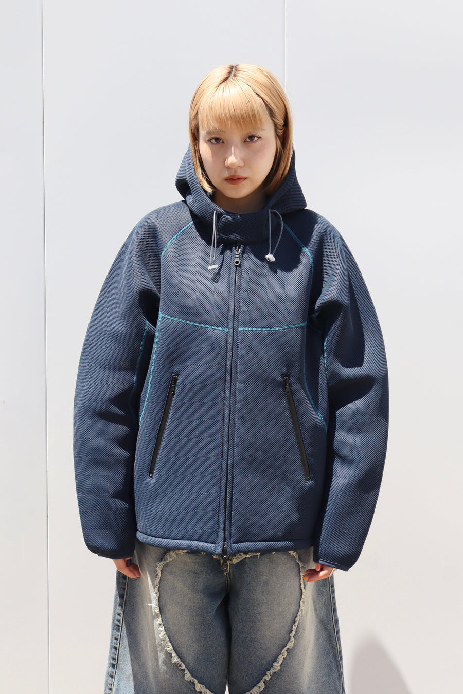 Laid.B(レイドビー)の“OKA” Shell Parka NAVY(パーカー)の通販 Laid.B(レイドビー)の“OKA” Shell Parka NAVY(パーカー)の通販