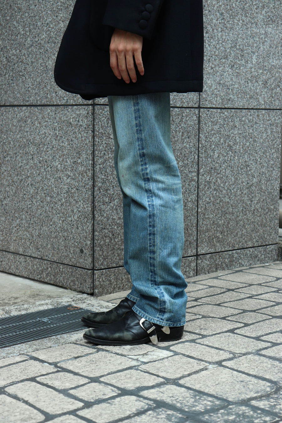 SUGARHILL  2025aw FADED MODERN DENIM PANTS STRAGHT CUT