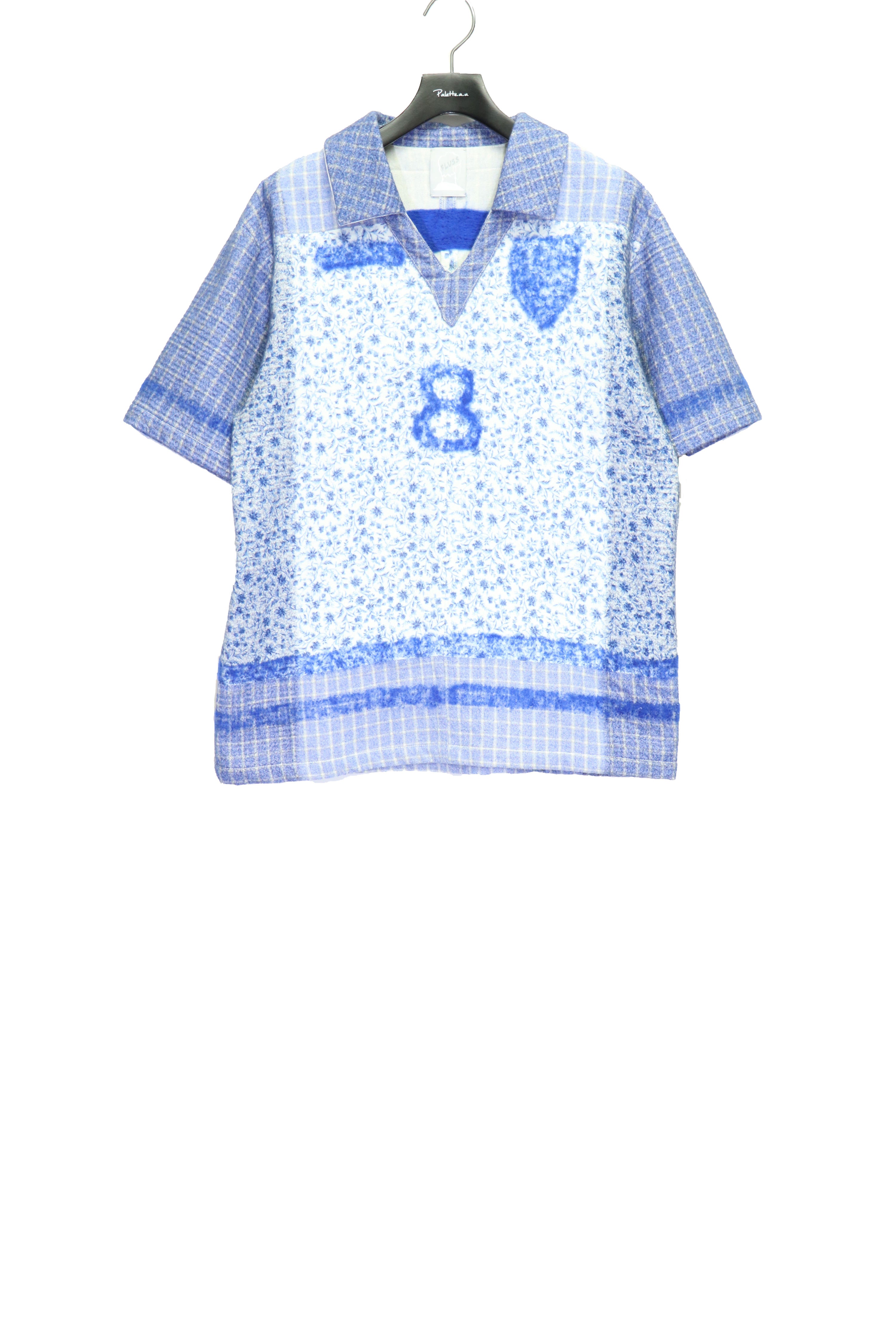 シャツ fluss needle punch football shirts fluss(フルス)のneedle punch football shirts(シャツ)の通販｜PALETTE