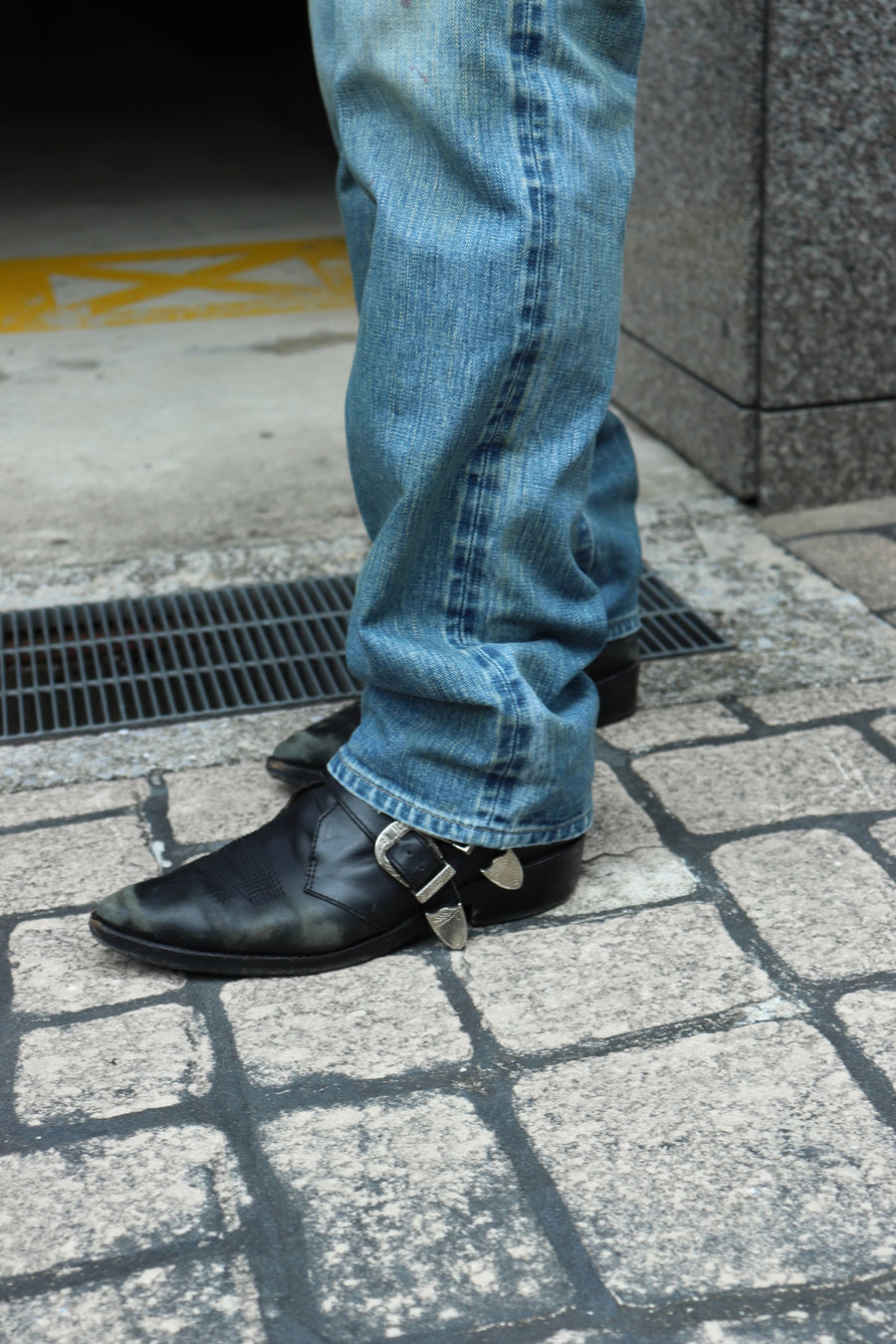 SUGARHILL  2025aw FADED MODERN DENIM PANTS STRAGHT CUT