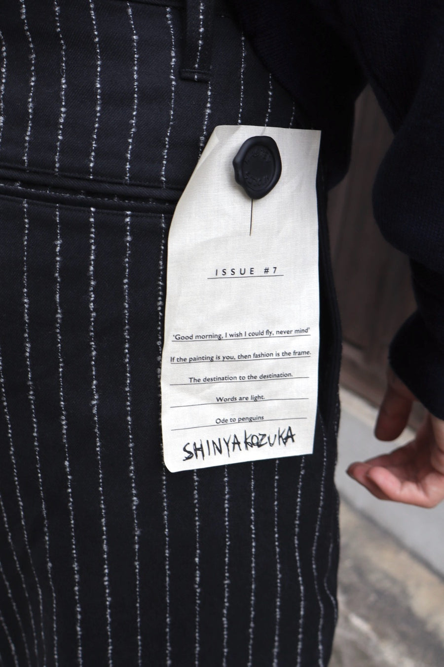 SHINYAKOZUKA  Dear BAGGY(PIN STRIPE)