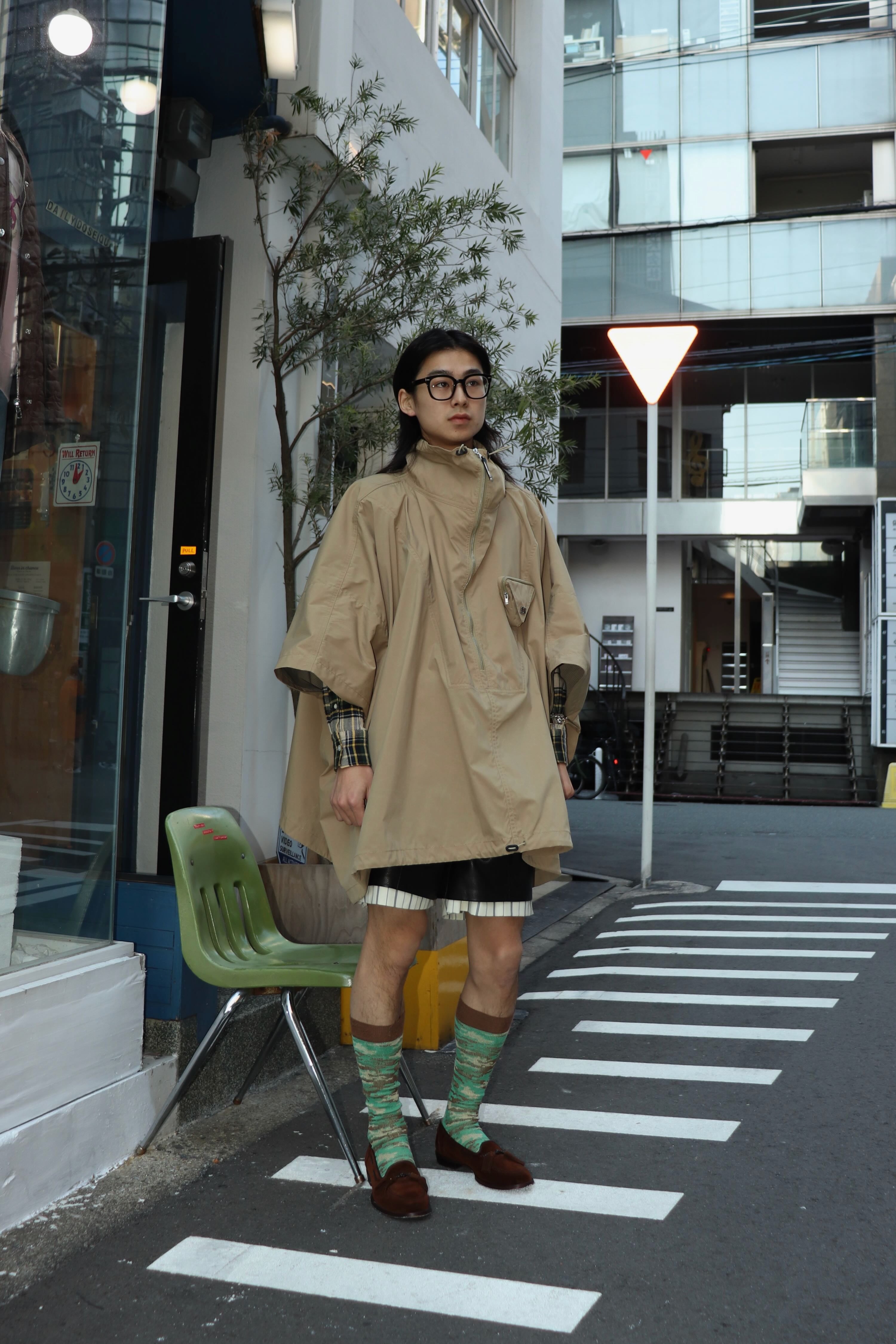 TOGA VIRILIS(トーガ ビリリース)のWeather cloth ponchoの通販