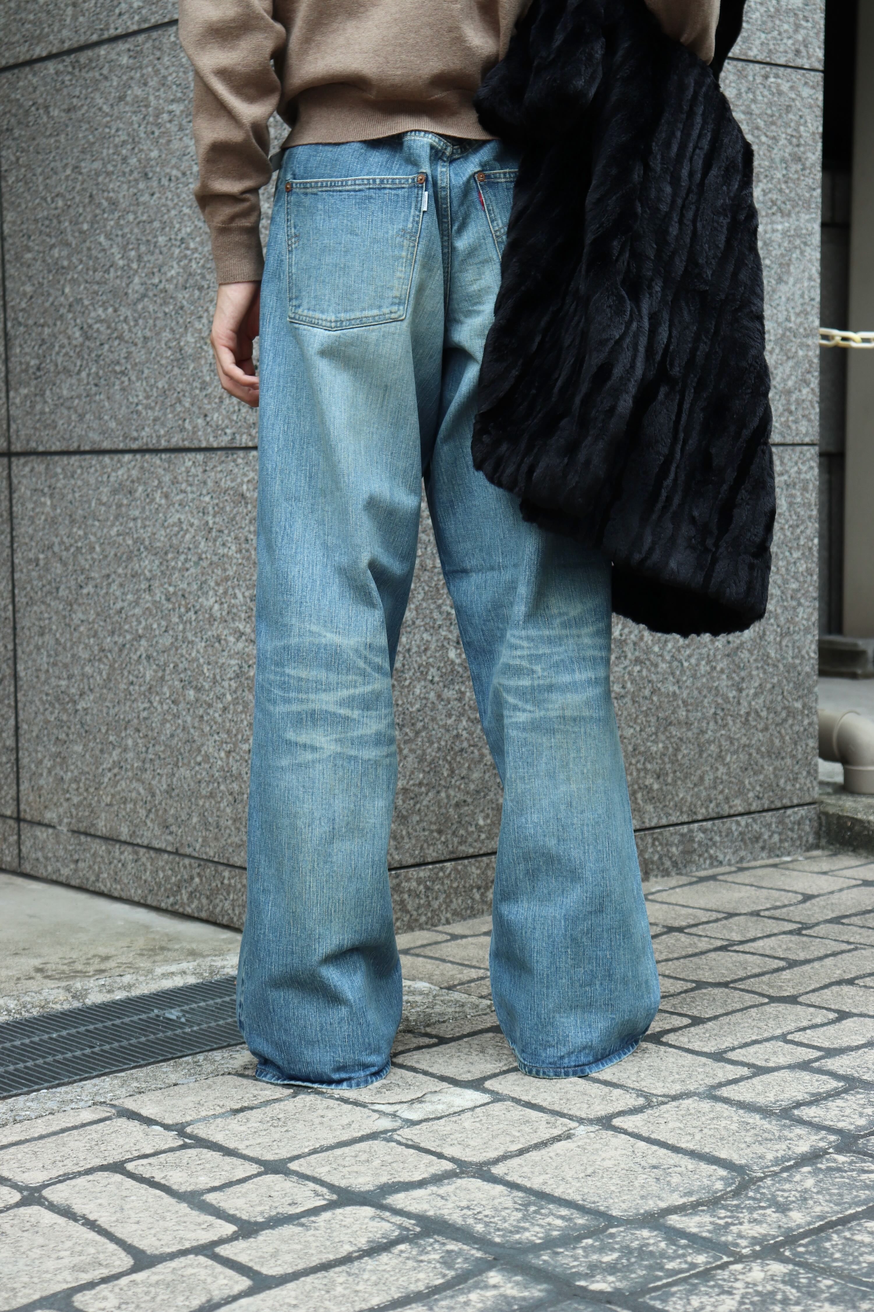 SUGARHILL(シュガーヒル)のFADED MODERN DENIM PANTS WIDE CUTの通販