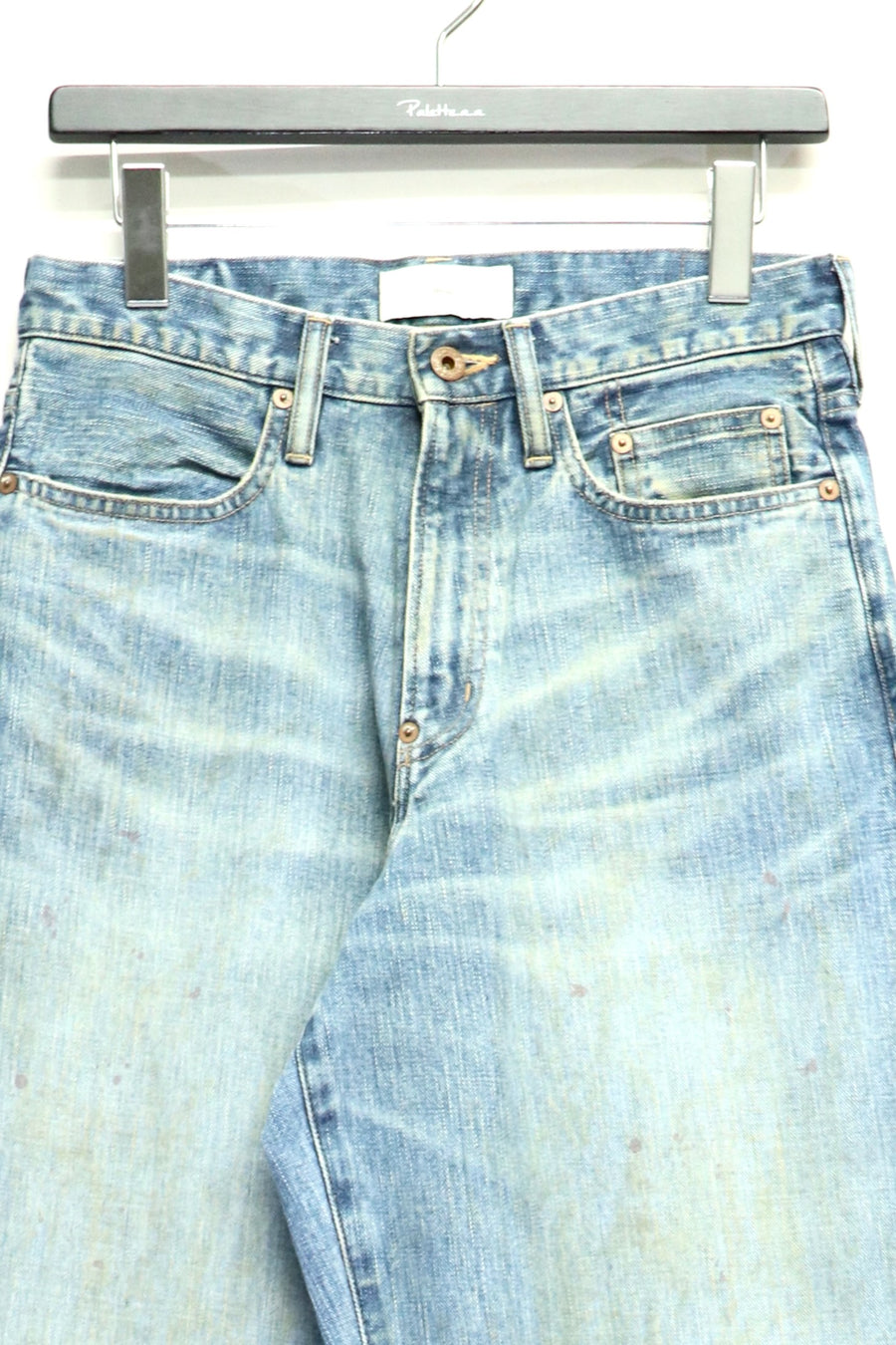 SUGARHILL  2025aw FADED MODERN DENIM PANTS WIDE CUT