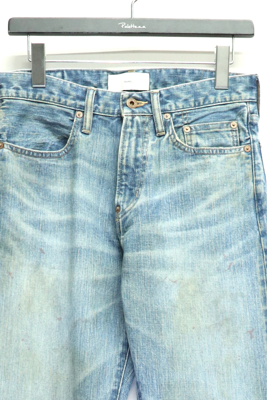 SUGARHILL  2025aw FADED MODERN DENIM PANTS STRAGHT CUT