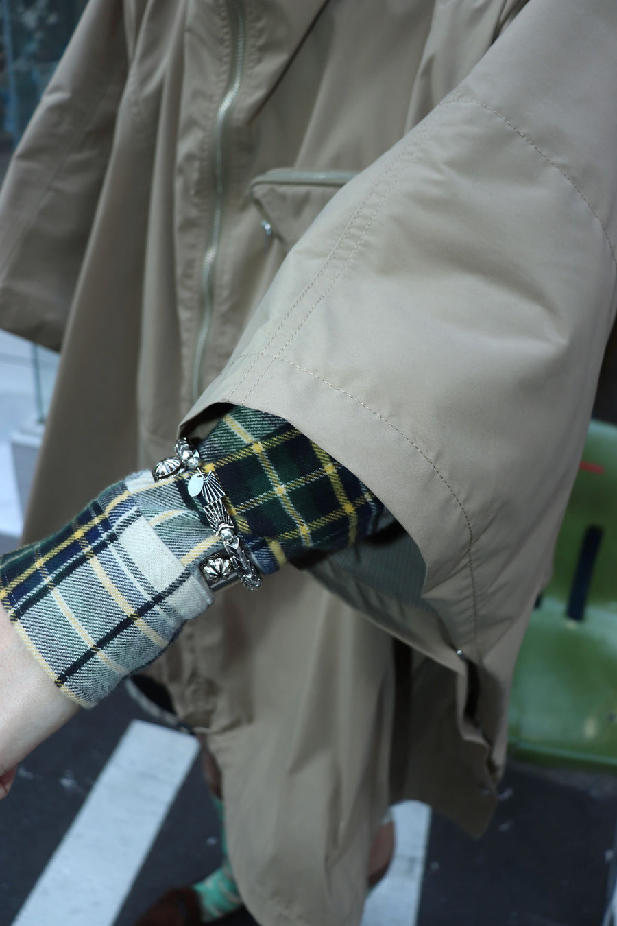 TOGA VIRILIS(トーガ ビリリース)のWeather cloth ponchoの通販