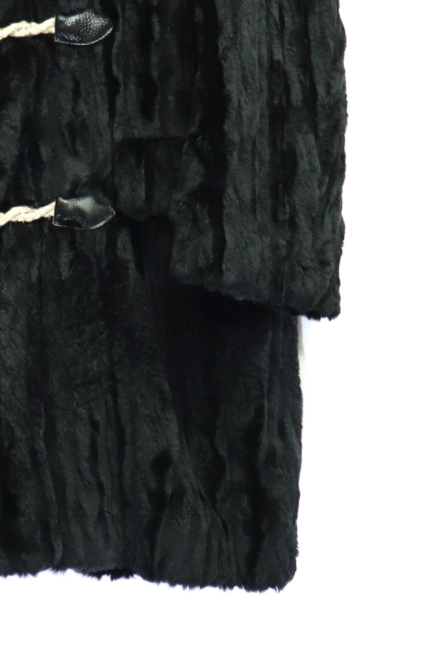 SUGARHILL  FUR COAT(BLACK)