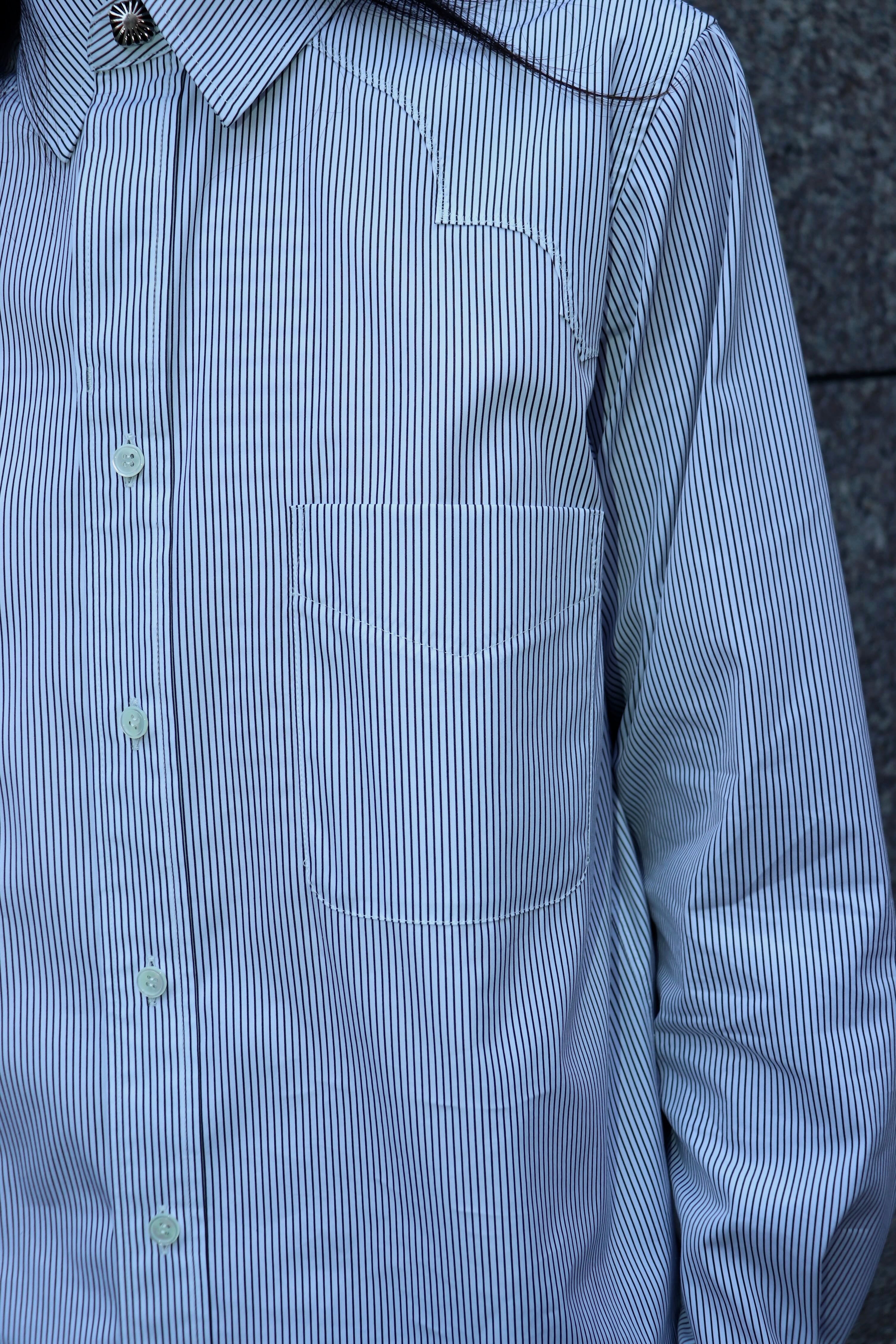 TOGA(トーガ)のStripe typewriter shirtの通販｜PALETTE art aliveの 