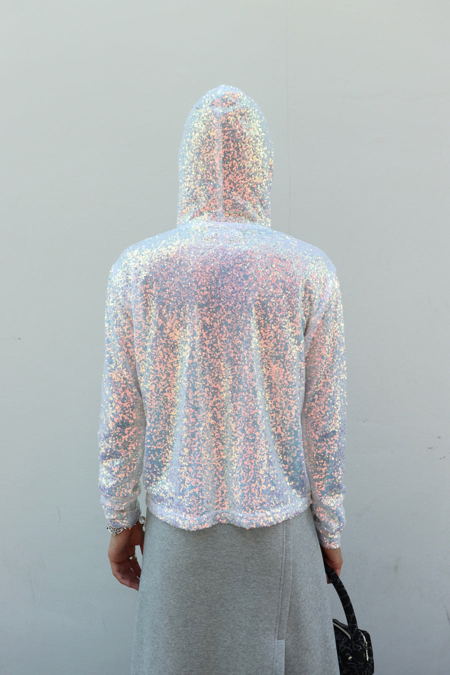 MASU  SEQUINS HOODIE