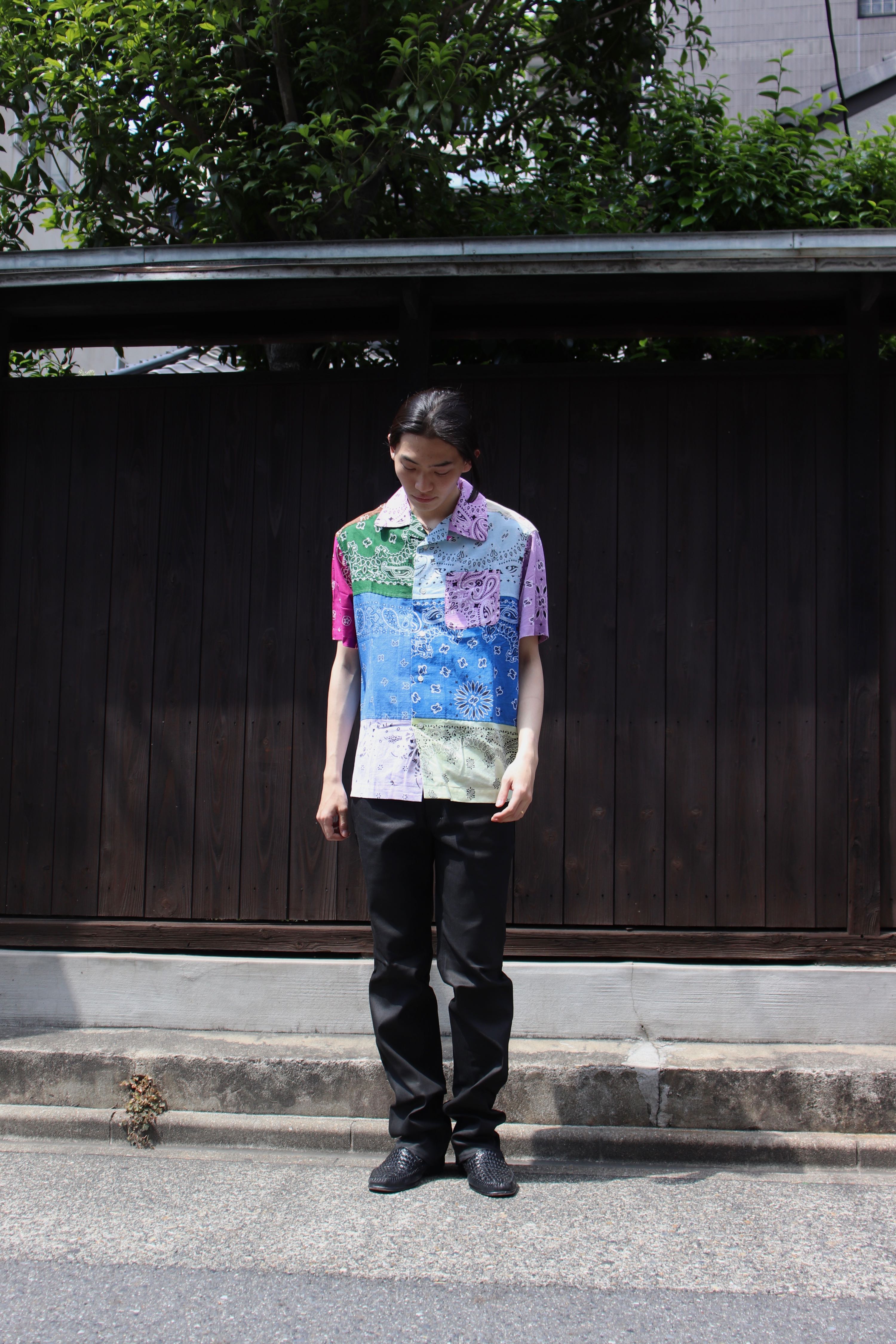 Children of the Discordance Vintage Bandana Patchwork Shirt SS