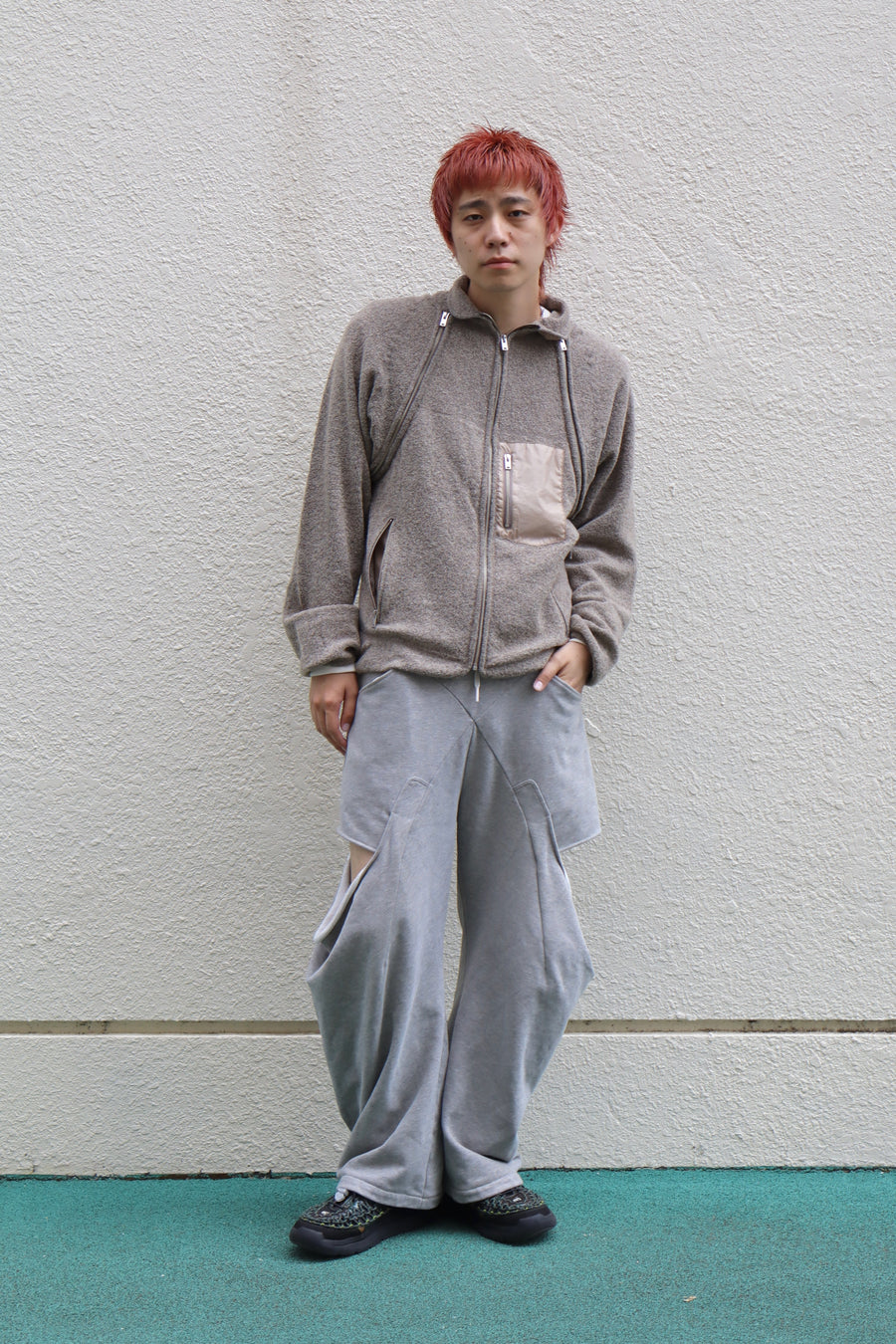 SUGARHILL  BOA ZIP JACKET(BEIGE)