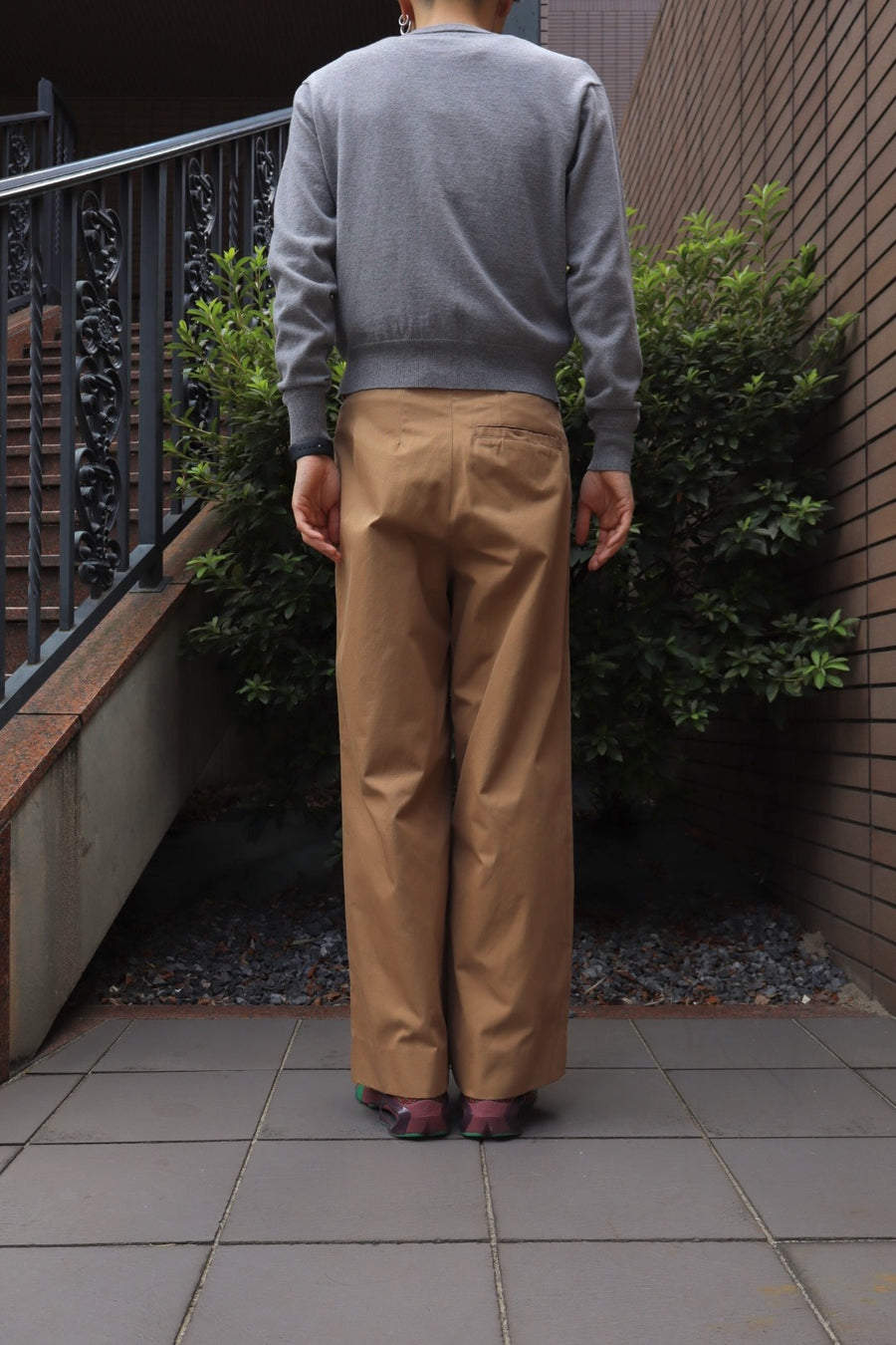 MASU(エムエーエスユー)のSTRAIGHT TROUSERS CAMELの通販｜PALETTE art