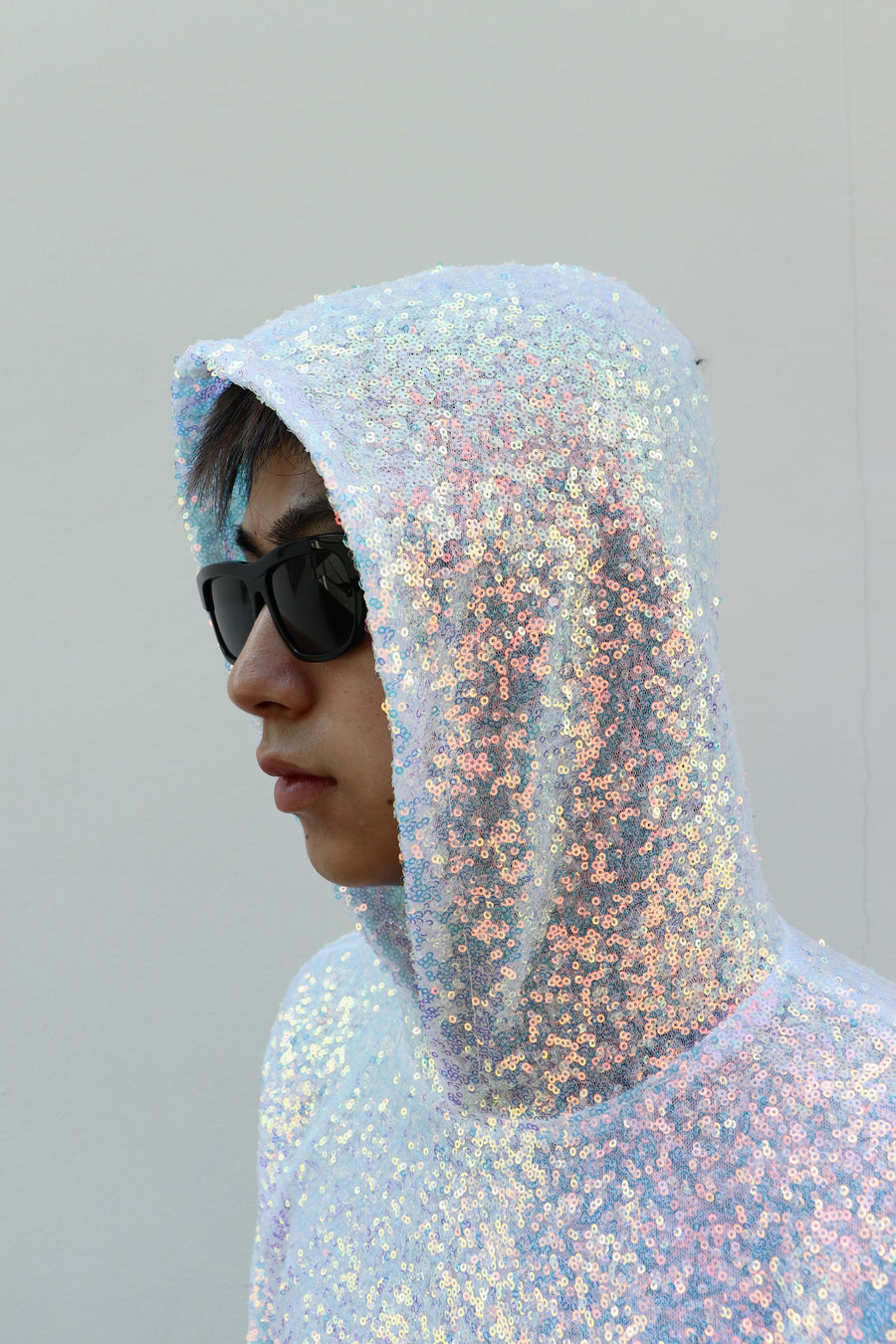 MASU  SEQUINS HOODIE