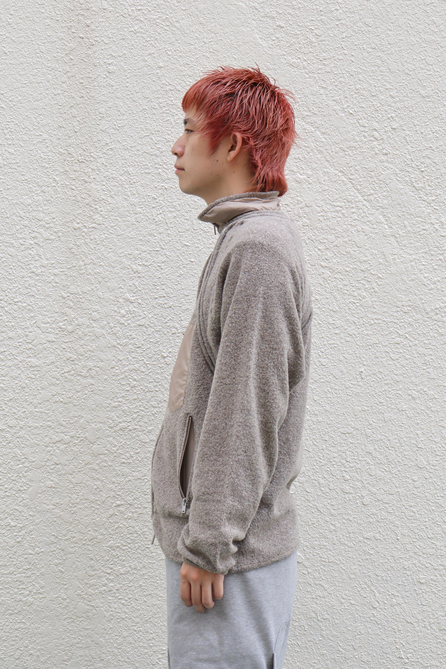 SUGARHILL  BOA ZIP JACKET(BEIGE)