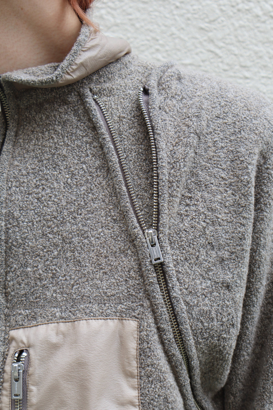 SUGARHILL  BOA ZIP JACKET(BEIGE)