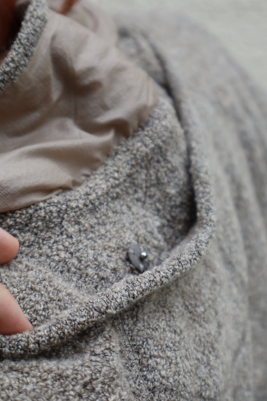 SUGARHILL  BOA ZIP JACKET(BEIGE)