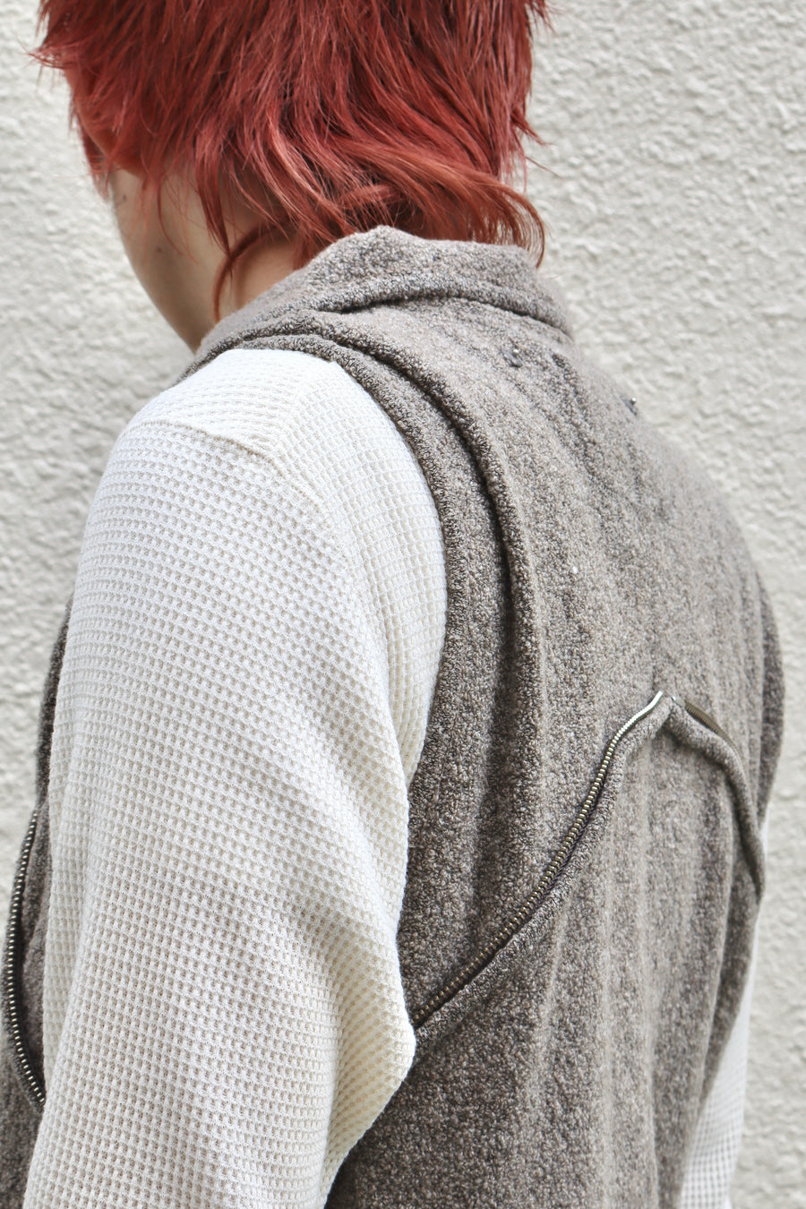 SUGARHILL  BOA ZIP JACKET(BEIGE)