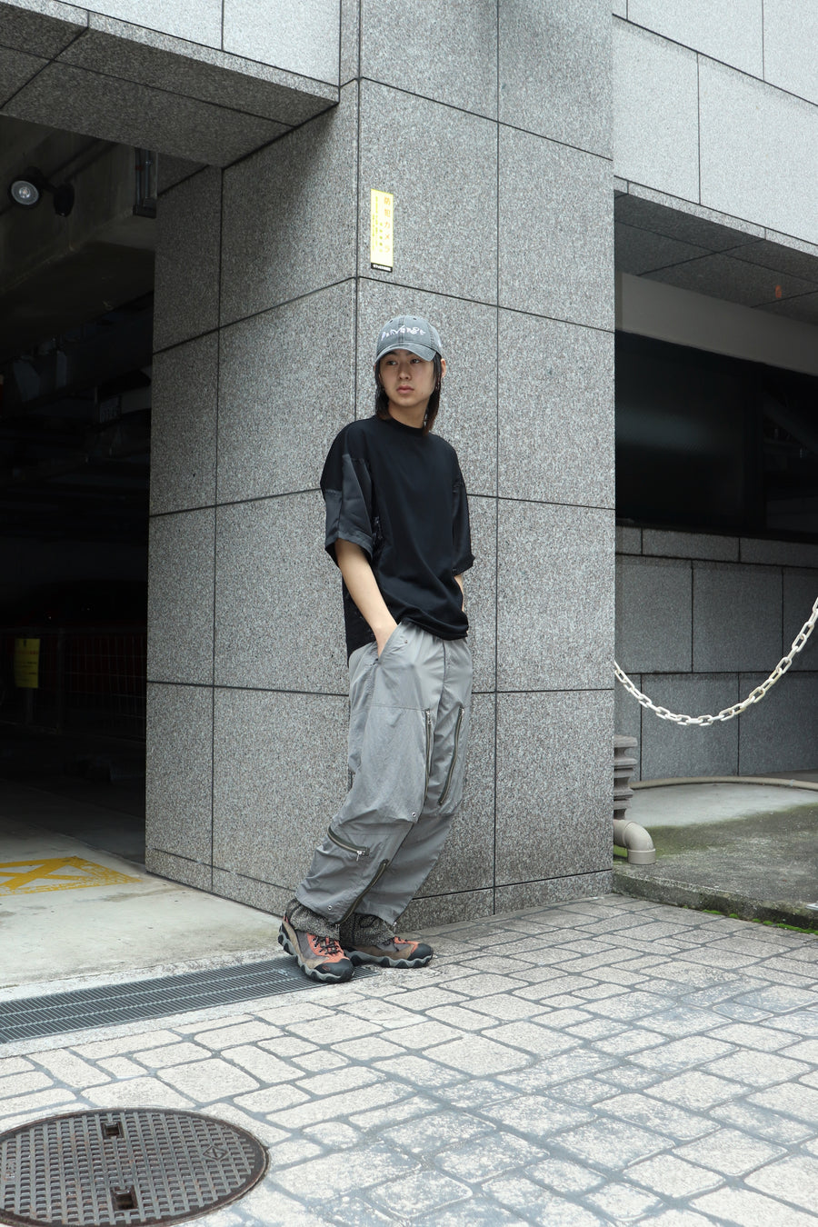 BED j.w. FORD  Cargo Pants(SILVER)