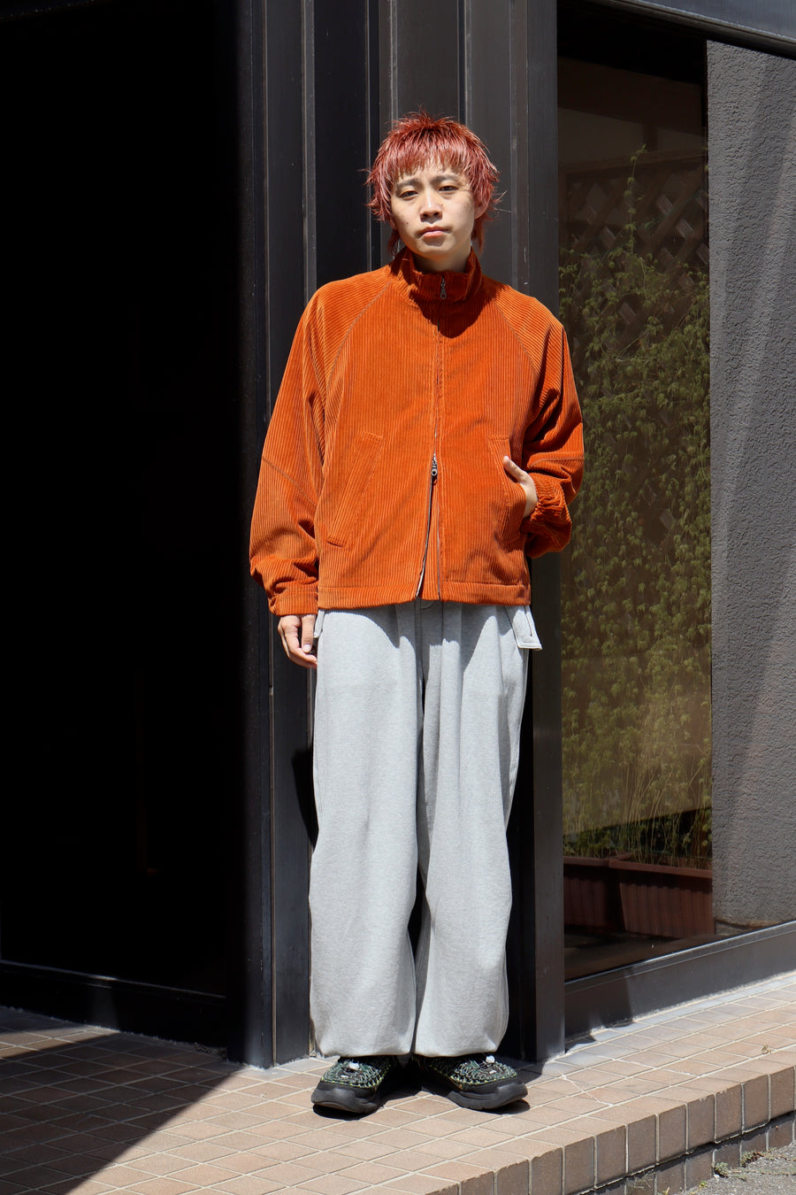 Laid.B  Sunfade Blouson(ORANGE)