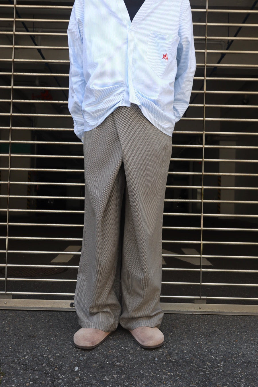 NAMESAKE(ネイムセイク)のPRAX TROUSERS HOUND BROWNの通販｜PALETTE