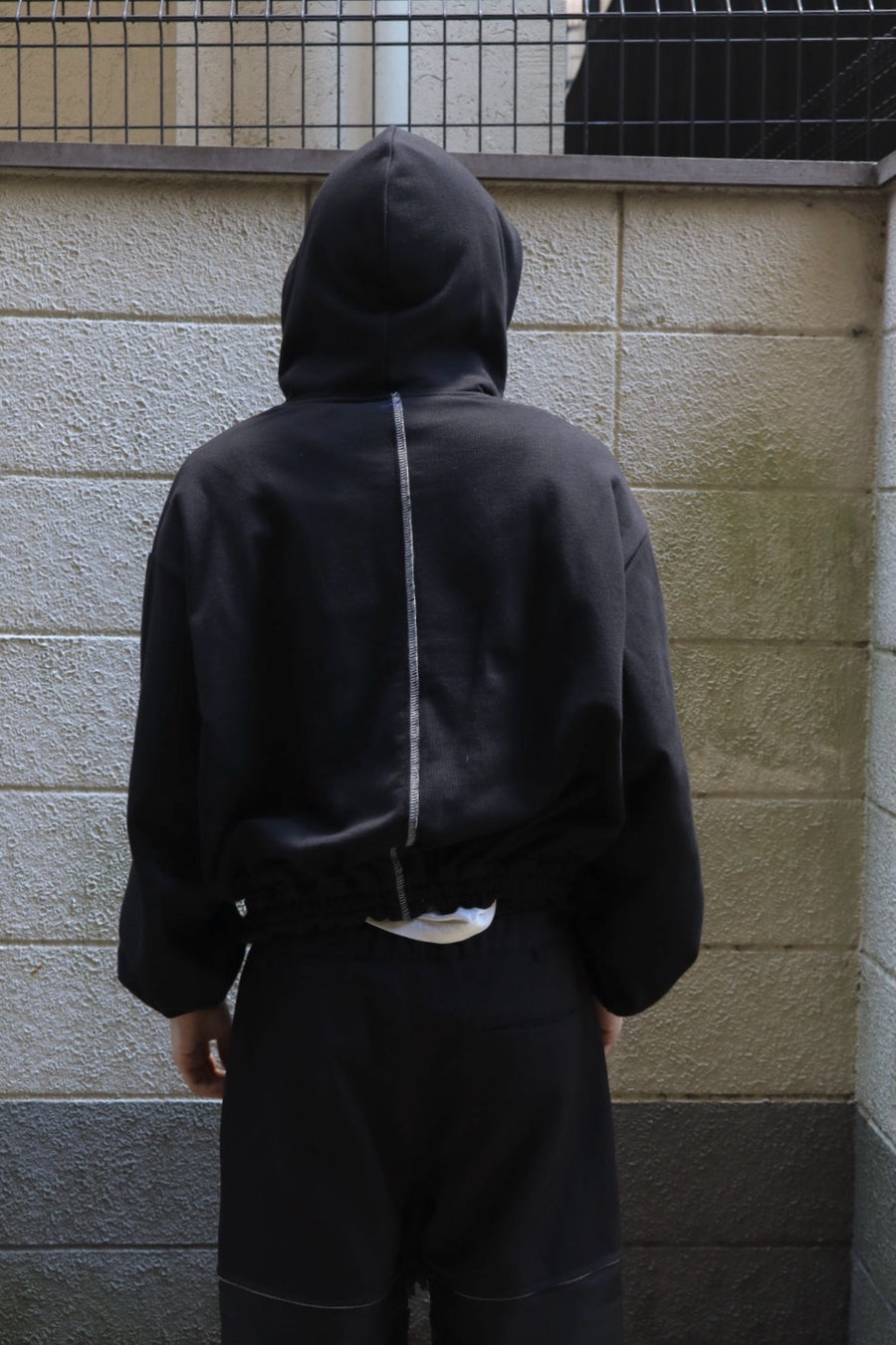 SHINYAKOZUKA  ORDINARY OLD STYLE ZIP HOODIE(BLACK)