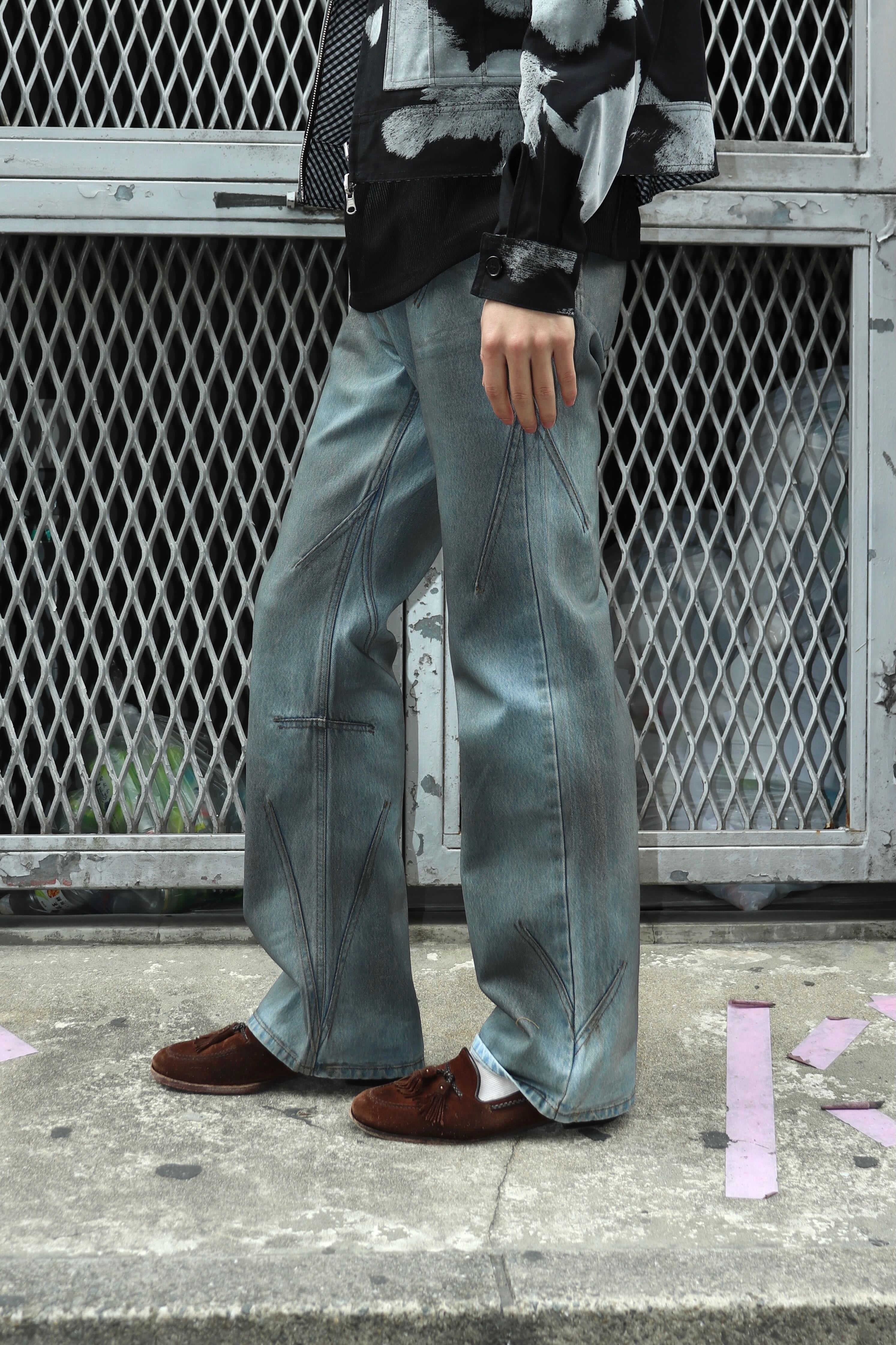 ANDERSSON BELL(アンダースンベル)のDIRTY SPRAY WASHED WIDE LEG