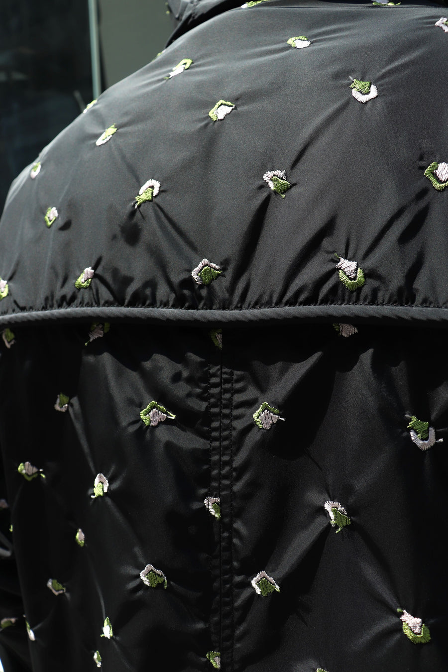 soe  All-Over Embroidered Hooded Jacket