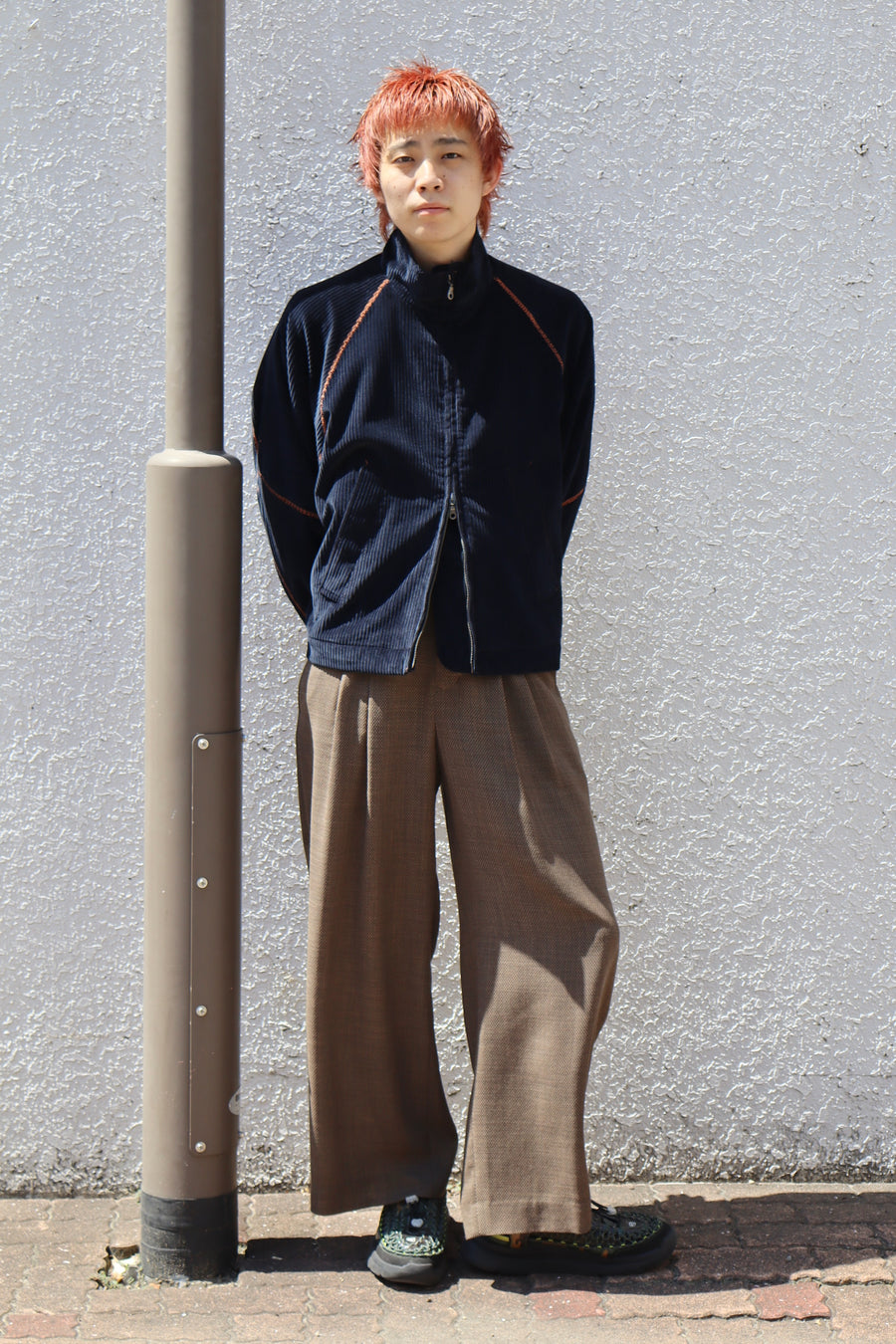 Laid.B  Sunfade Blouson(NAVY)