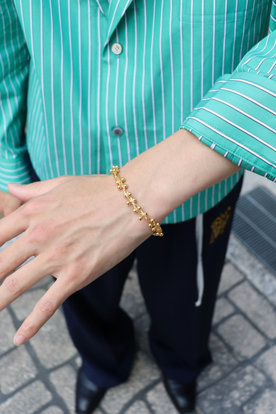 BRU NA BOINNE(ブルーナボイン)のプチガリトラップブレス GOLDの通販