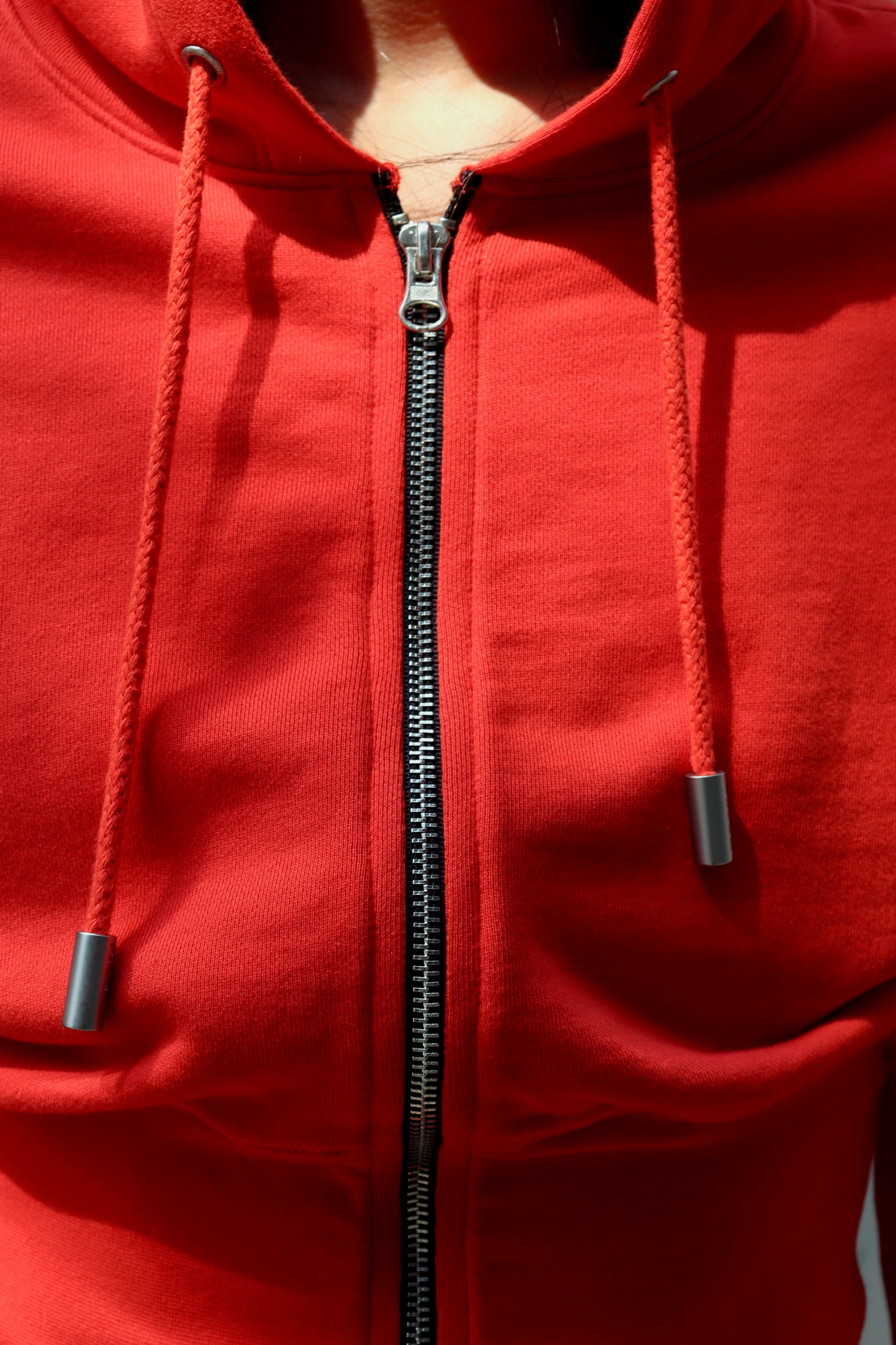 ECKHAUS LATTA(エコーズラッタ)のSNATCHED HOODIE REDの通販｜PALETTE