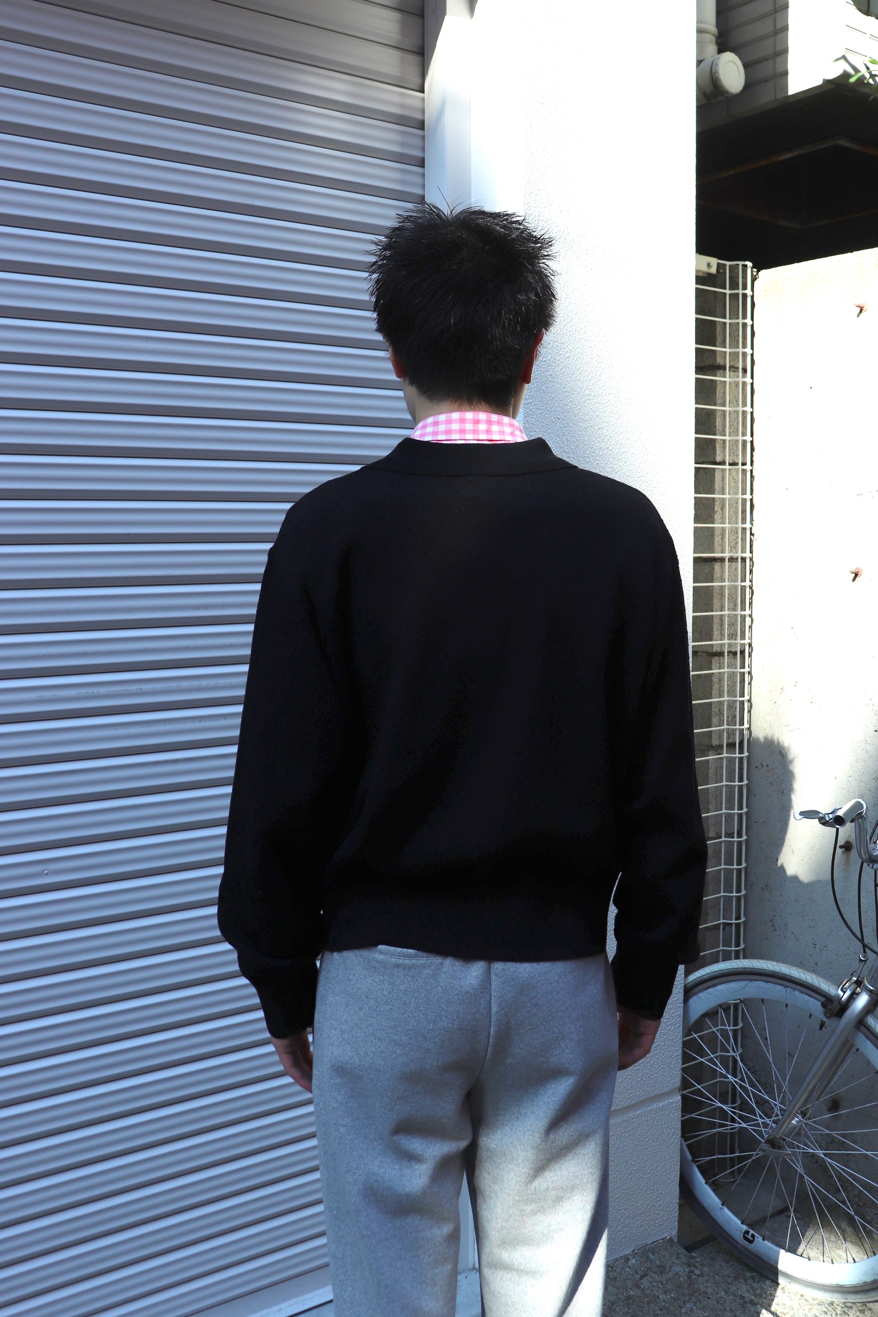 SUGARHILL(シュガーヒル)のGIMA BOUCLE KNIT SWEATER BLACKの通販