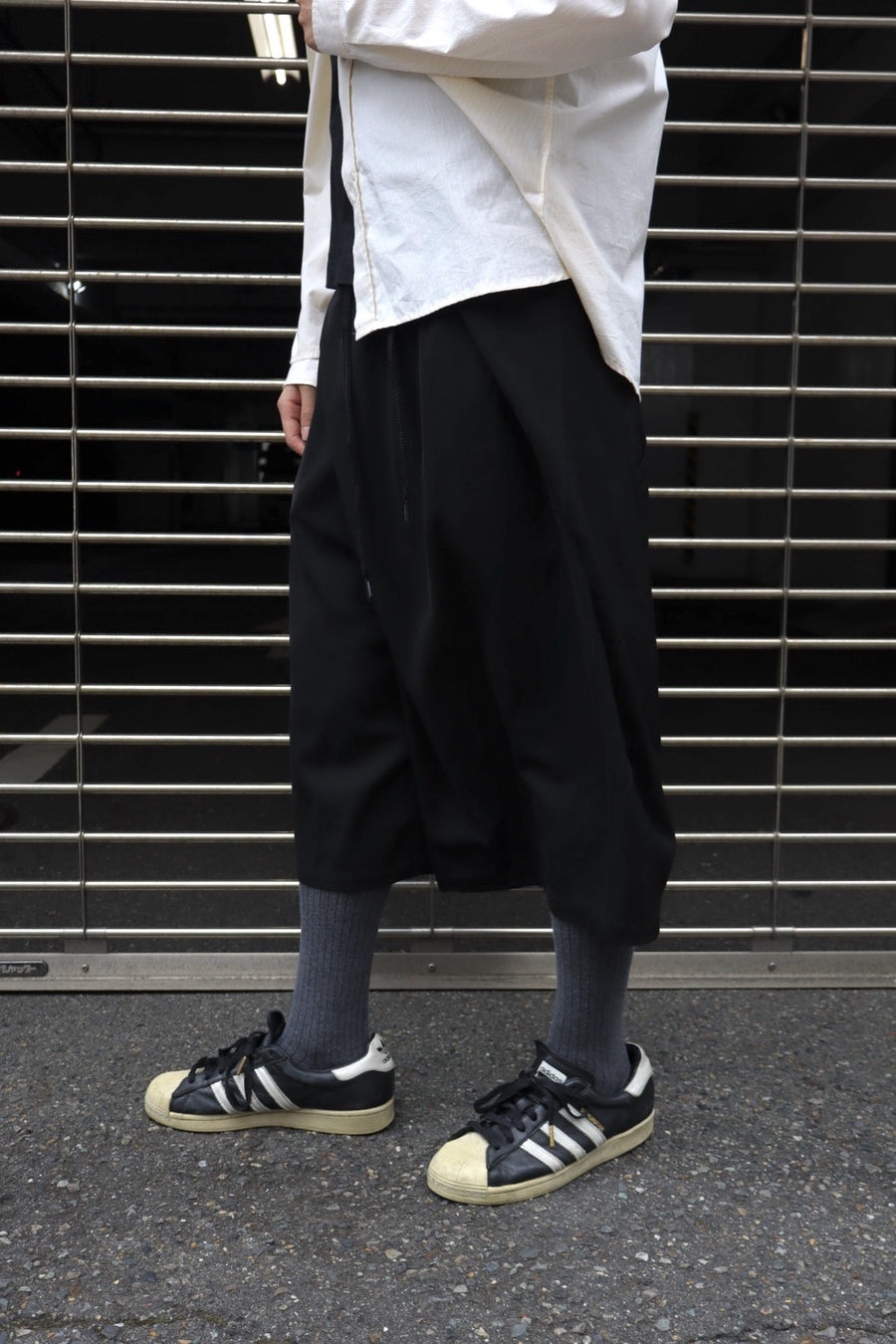 NAMESAKE(ネイムセイク)のTORNADO SHORTS EUPHORIC BLACKの通販