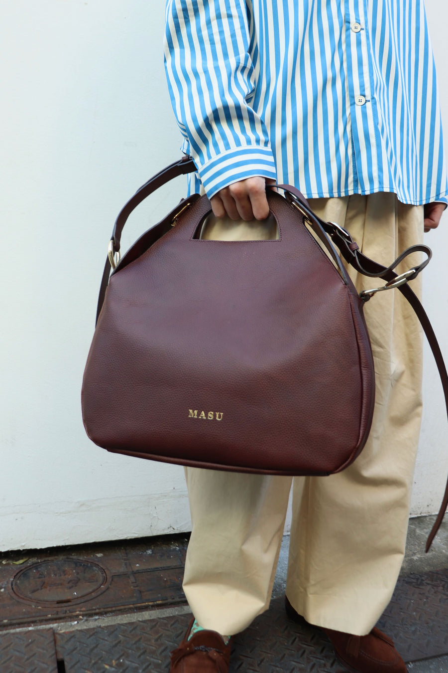 MASU(エムエーエスユー)のTRUFFE BAG CHOCOLATE(バッグ)の通販