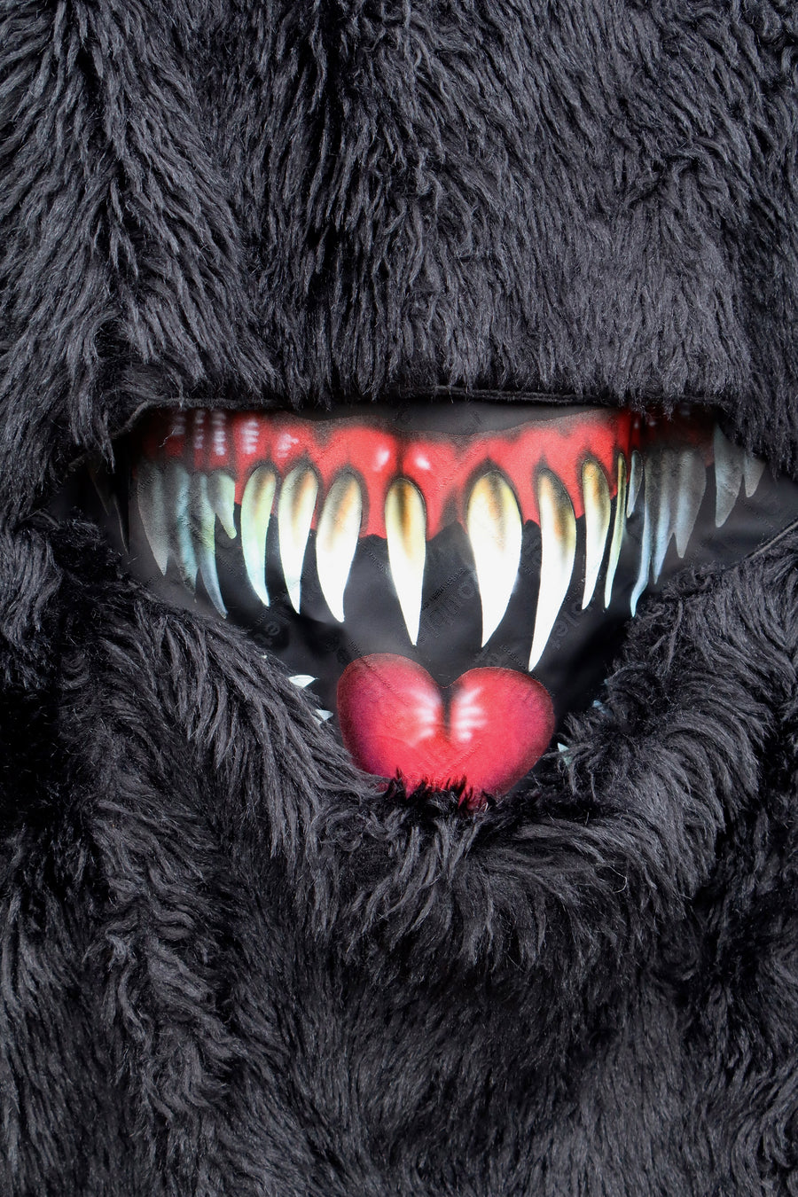 doublet  SINISTER MOUTH FAUX FUR JACKET