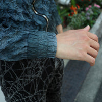 MASU(エムエーエスユー)のSPIKY ZIP-UP HOODIE FADED BLACKの通販