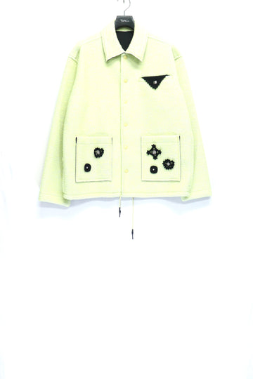 TOGA VIRILIS  Boa blouson(YELLOW)