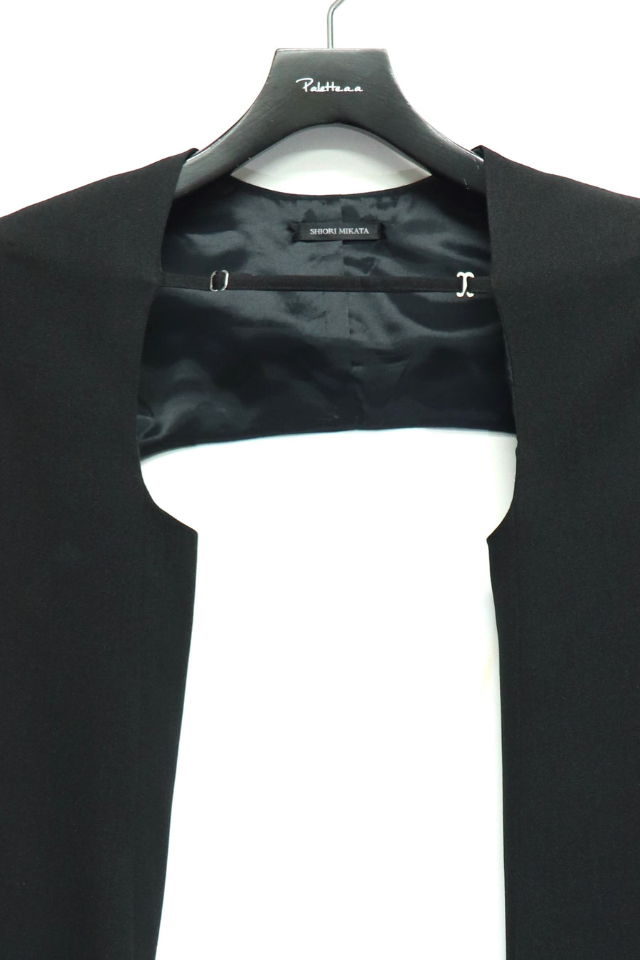 SHIORI MIKATA  power shoulder bolero(BLACK)