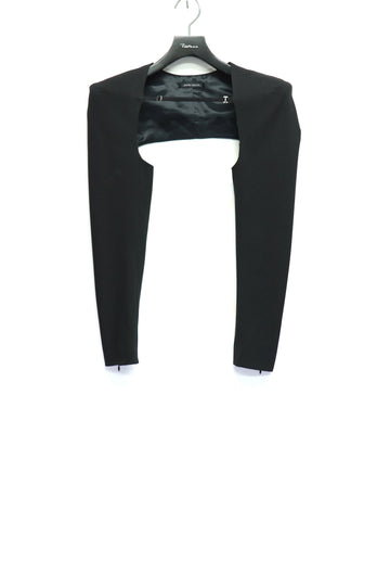 SHIORI MIKATA  power shoulder bolero(BLACK)