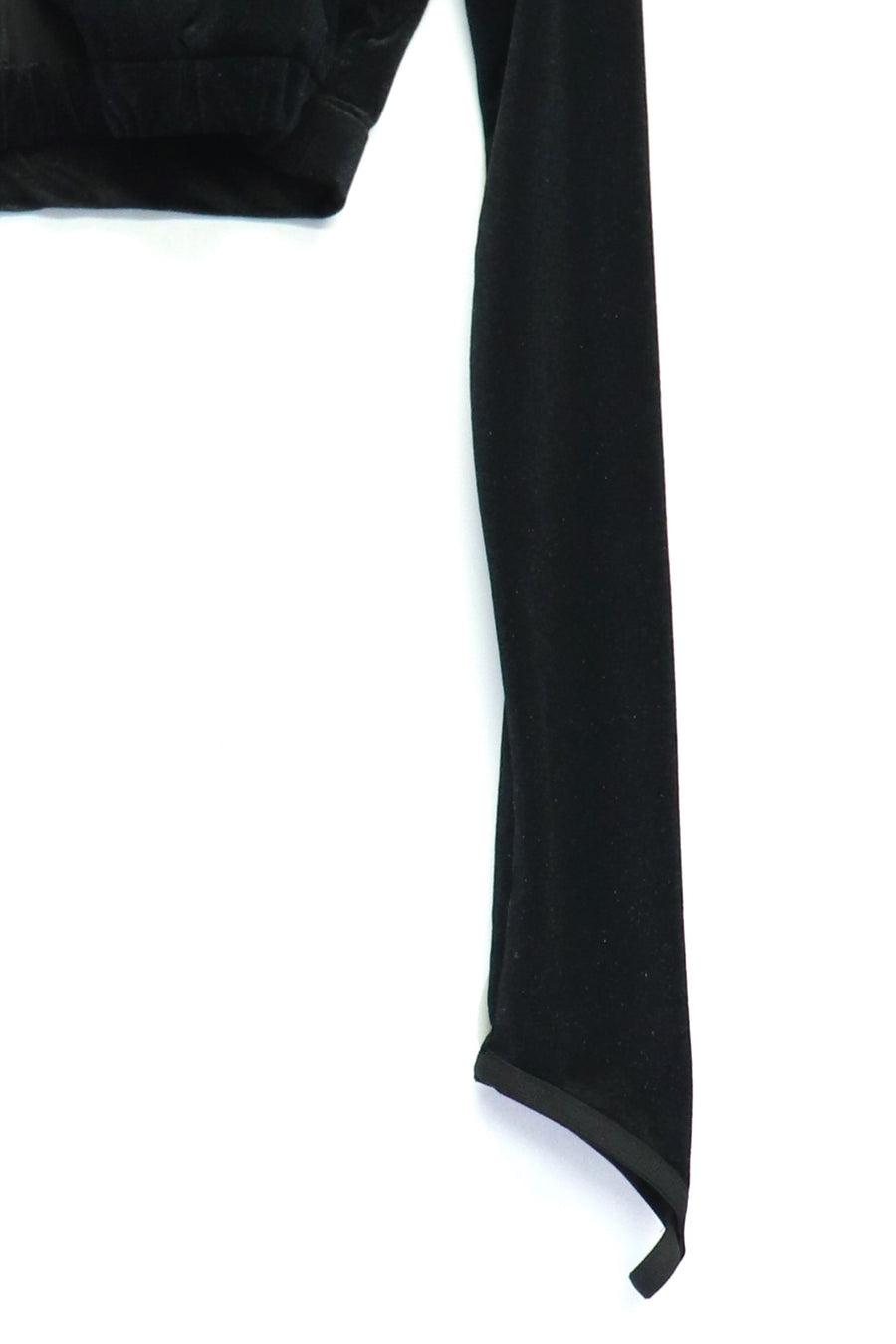 SHIORI MIKATA  velour high-neck top