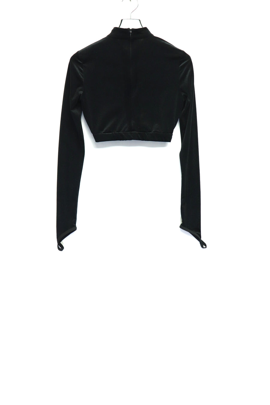 SHIORI MIKATA  velour high-neck top