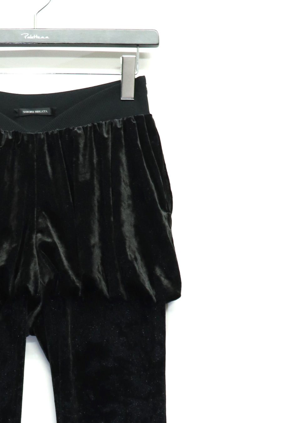 SHIORI MIKATA  velour balloon pants
