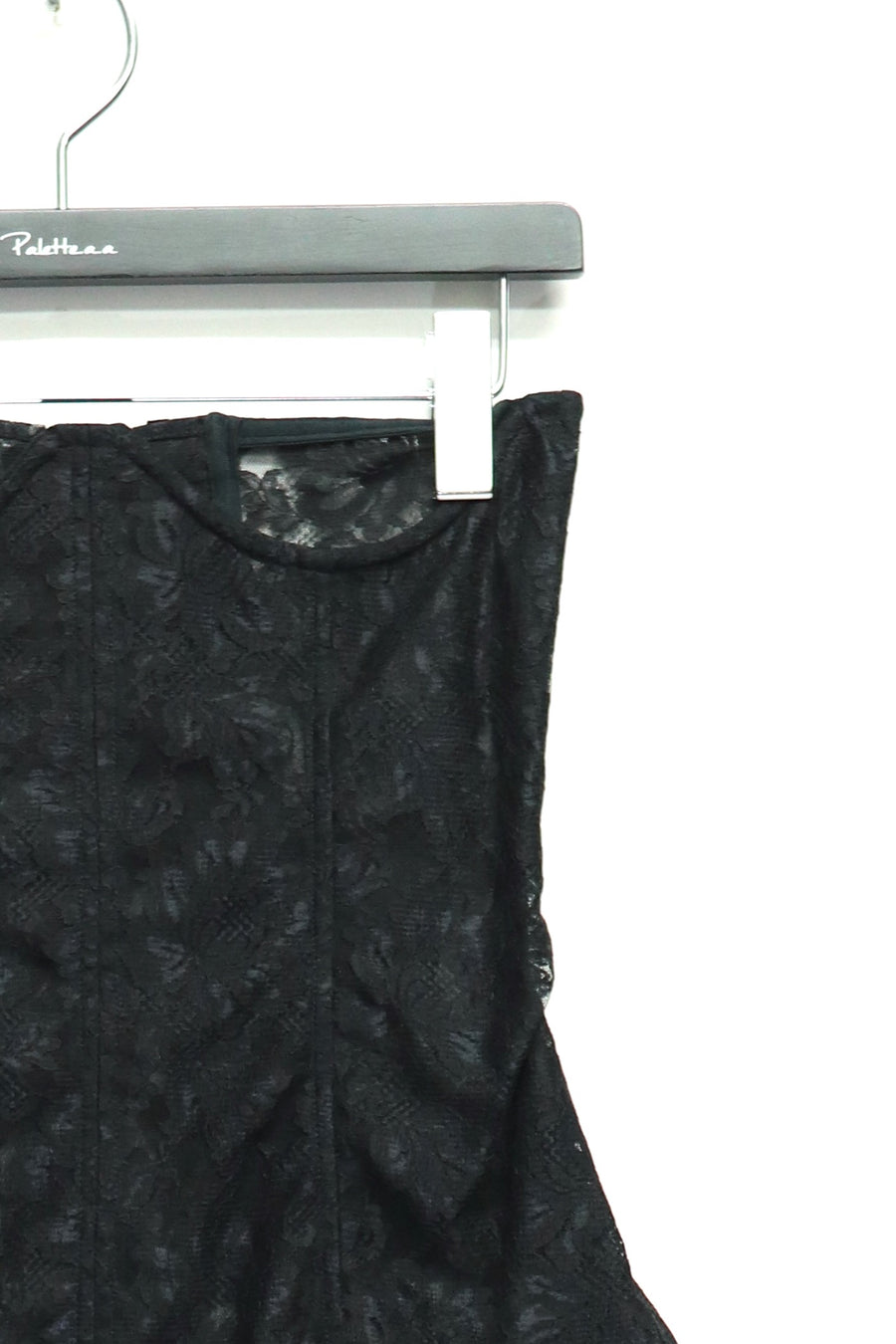 SHIORI MIKATA  lace body corset(BLACK)