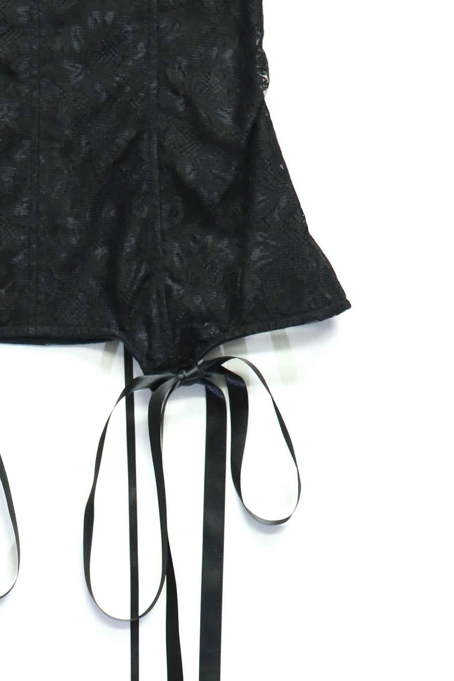 SHIORI MIKATA  lace body corset(BLACK)