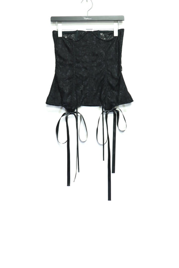 SHIORI MIKATA  lace body corset(BLACK)