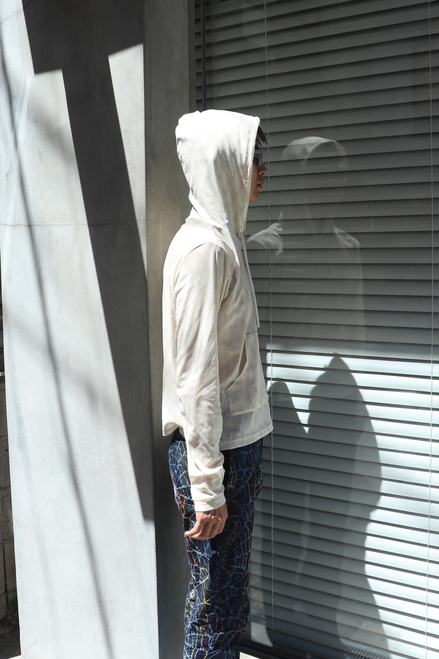 MASU  ANGEL MESH HOODIE(CREAM)