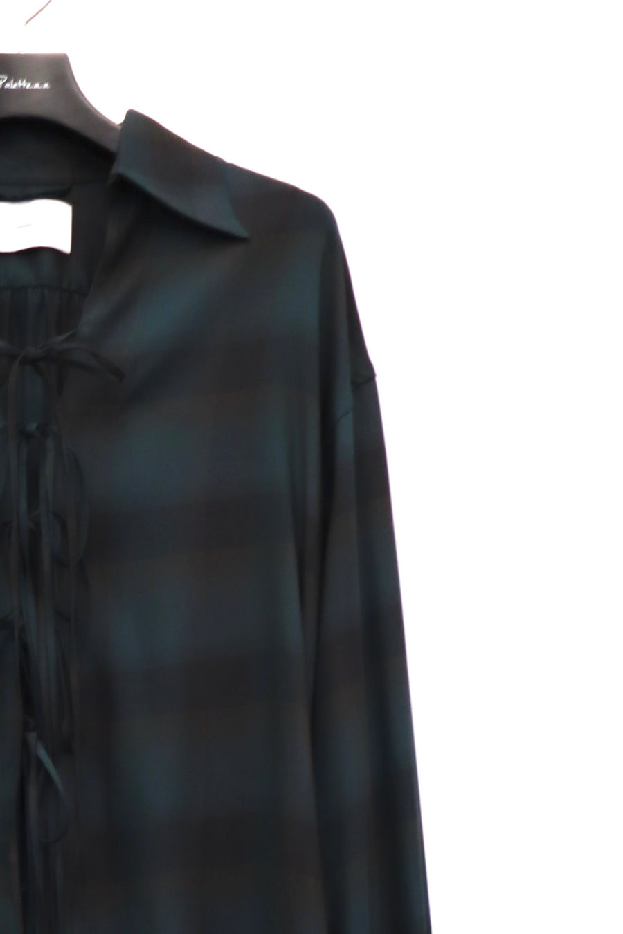 SUGARHILL  PLAID STRING SHIRTS(DEEP GREEN)
